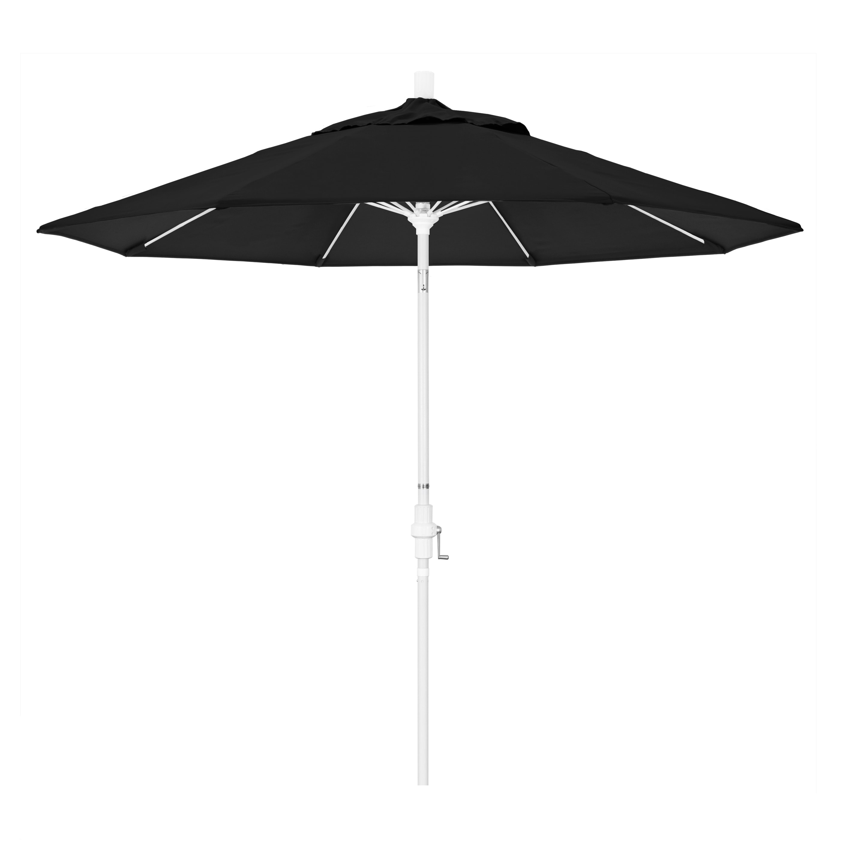 California Umbrella GSCUF908170-5408 9-Feet Aluminum Black Auto-tilt Market Patio Umbrella