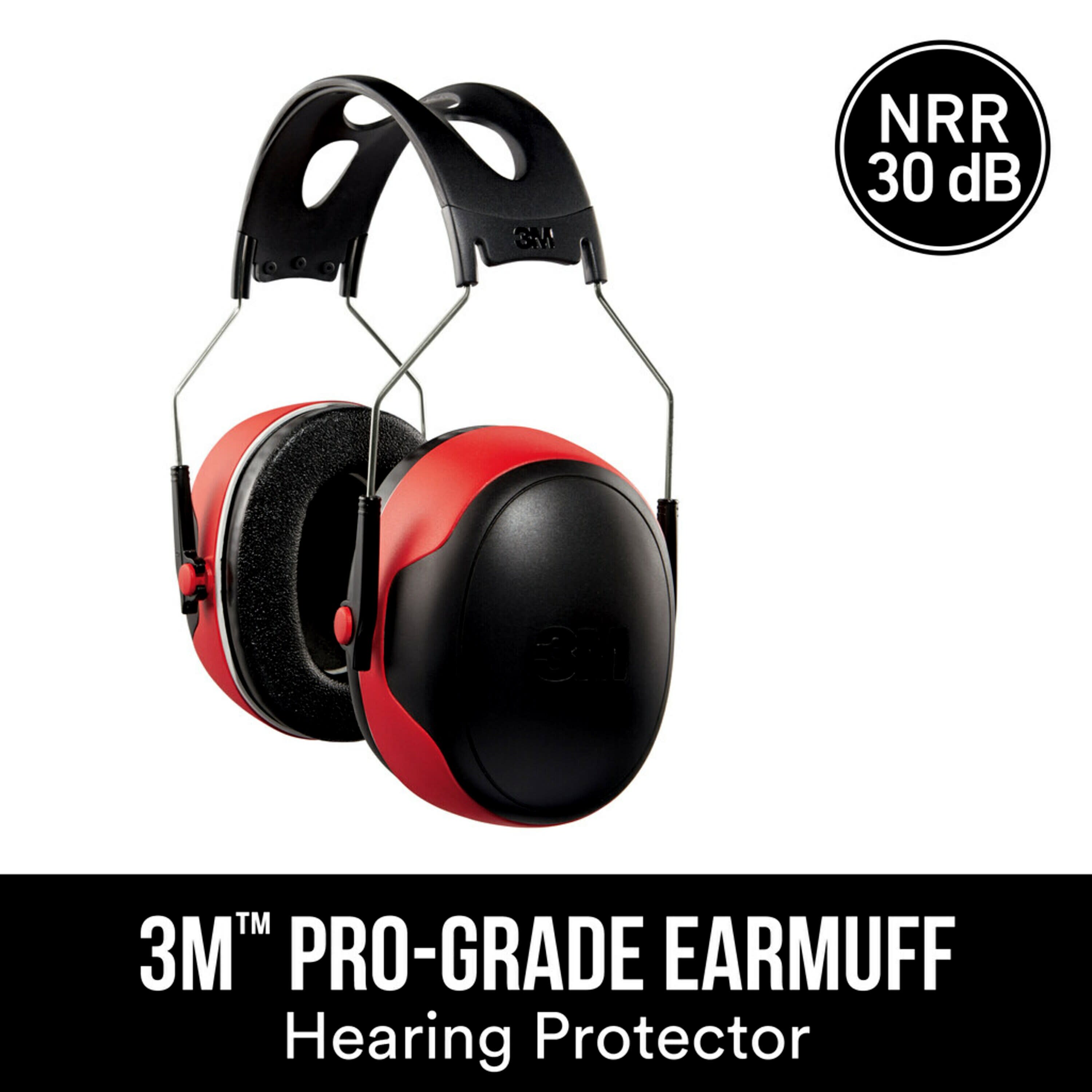 3M Pro Grade Earmuff Hearing Protection Earmuffs in the Hearing Protection  department at