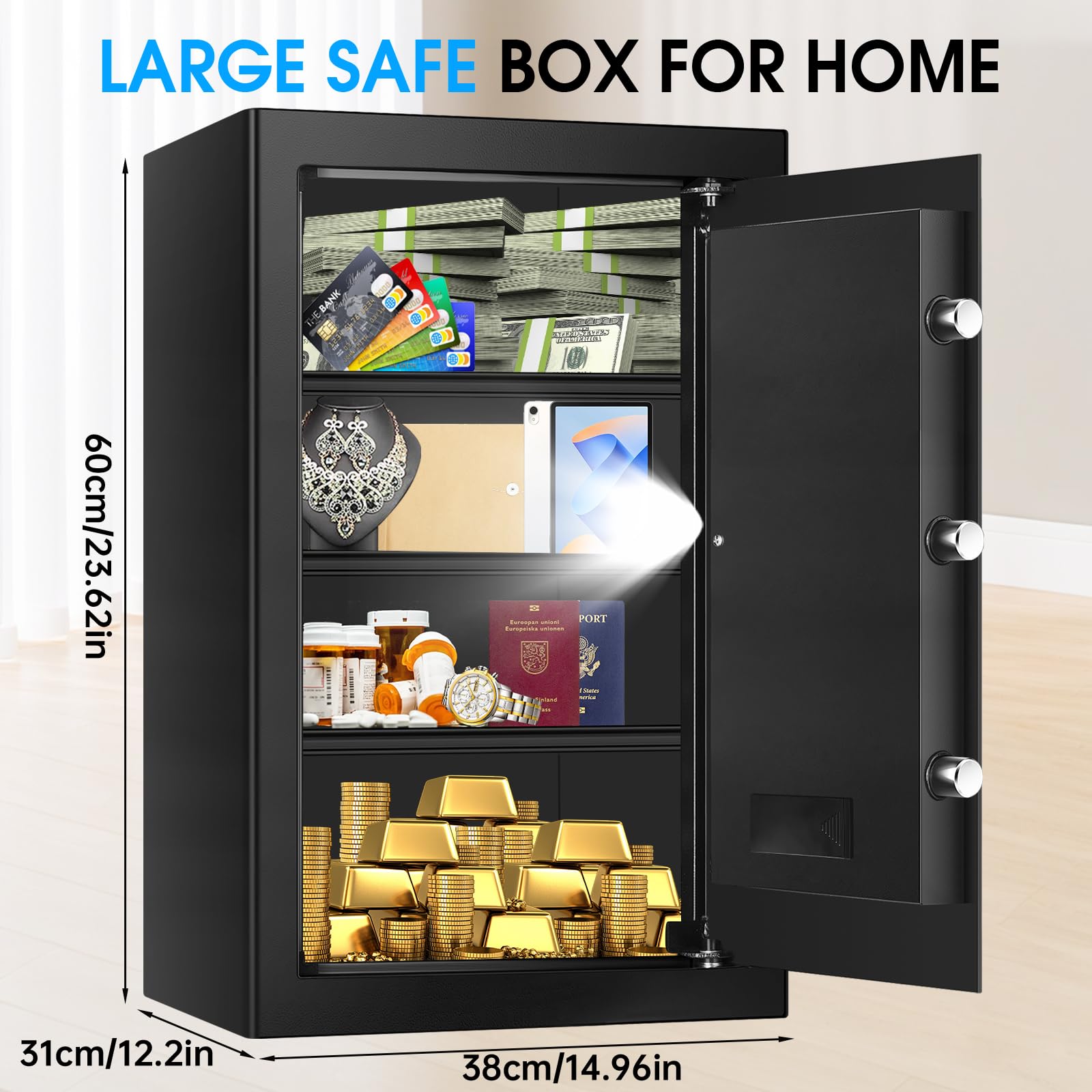 LILILIAN FMY LRO0821E651 Floor-Wall-Safes - View #4