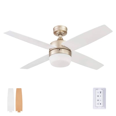Champagne Indoor Smart Ceiling Fan, Colorled Invisible Ceiling Fans