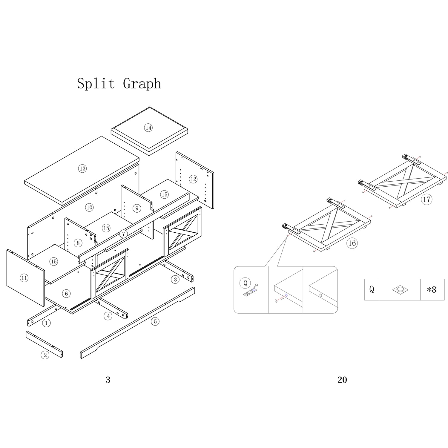 SINOFURN SYA020152GN bench - View #8
