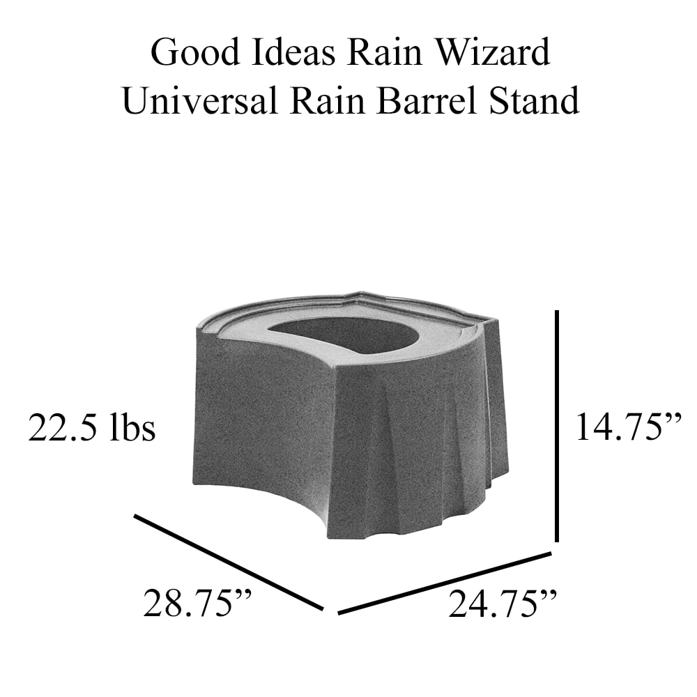 Good Ideas RW-UNI001-OAK Rain-Barrels - View #11
