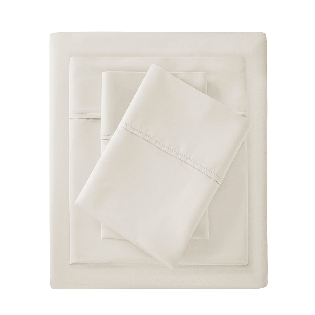 Gracie Mills  Nora 300 Thread Count Sateen Weave Organic Cotton Deep Pocket Sheet Set