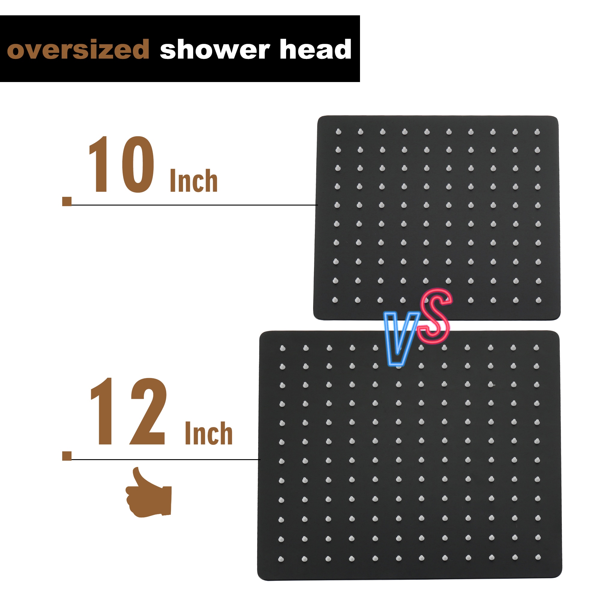 Clihome CL-030ORB-SL Showerhead-Bar-Panels - View #9