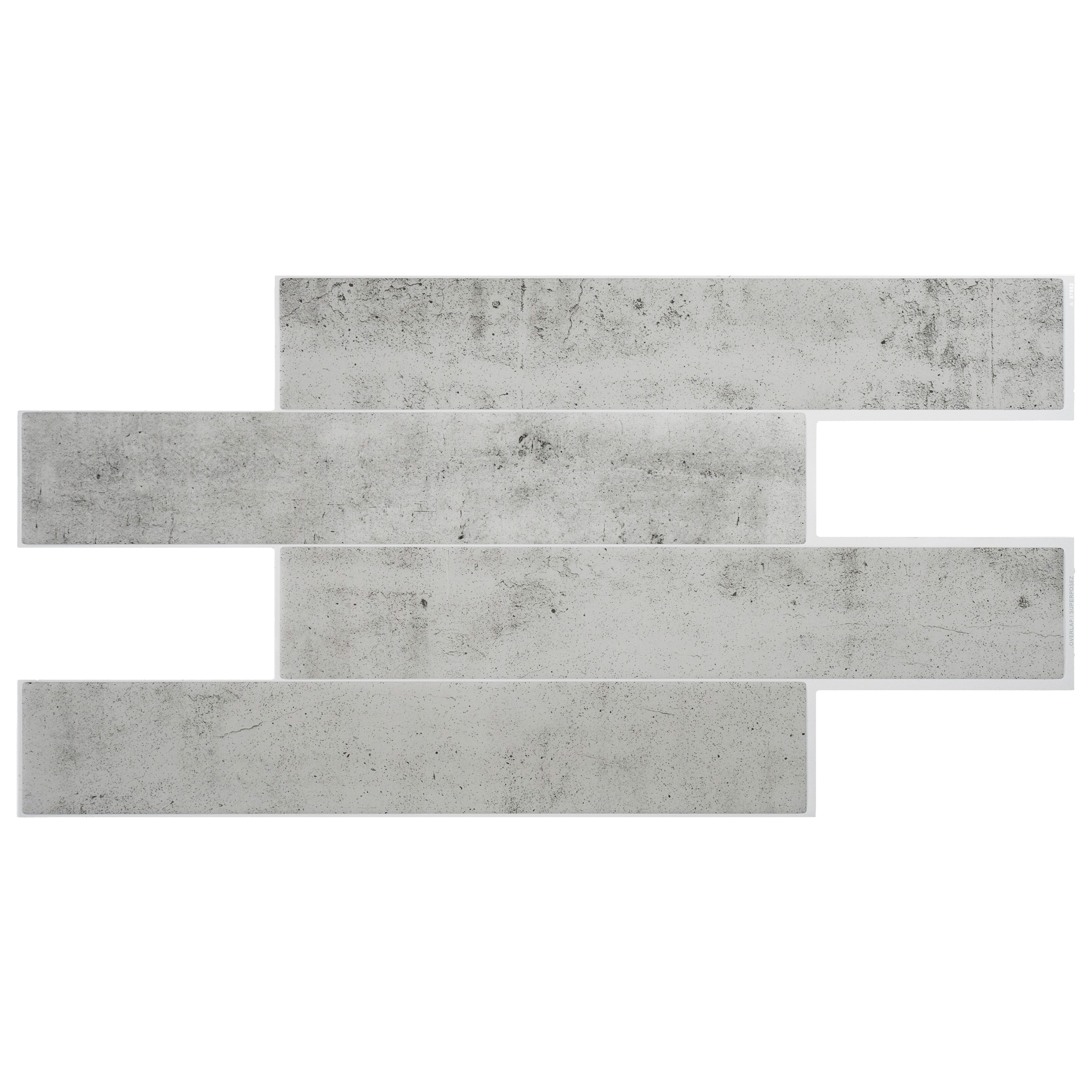 Smart Tiles Metro Carrera Gray Marble 10-in x 11-in Glossy Resin Brick  Subway Peel and Stick Wall Tile (2.21-sq. ft/ Carton) in the Tile  department at