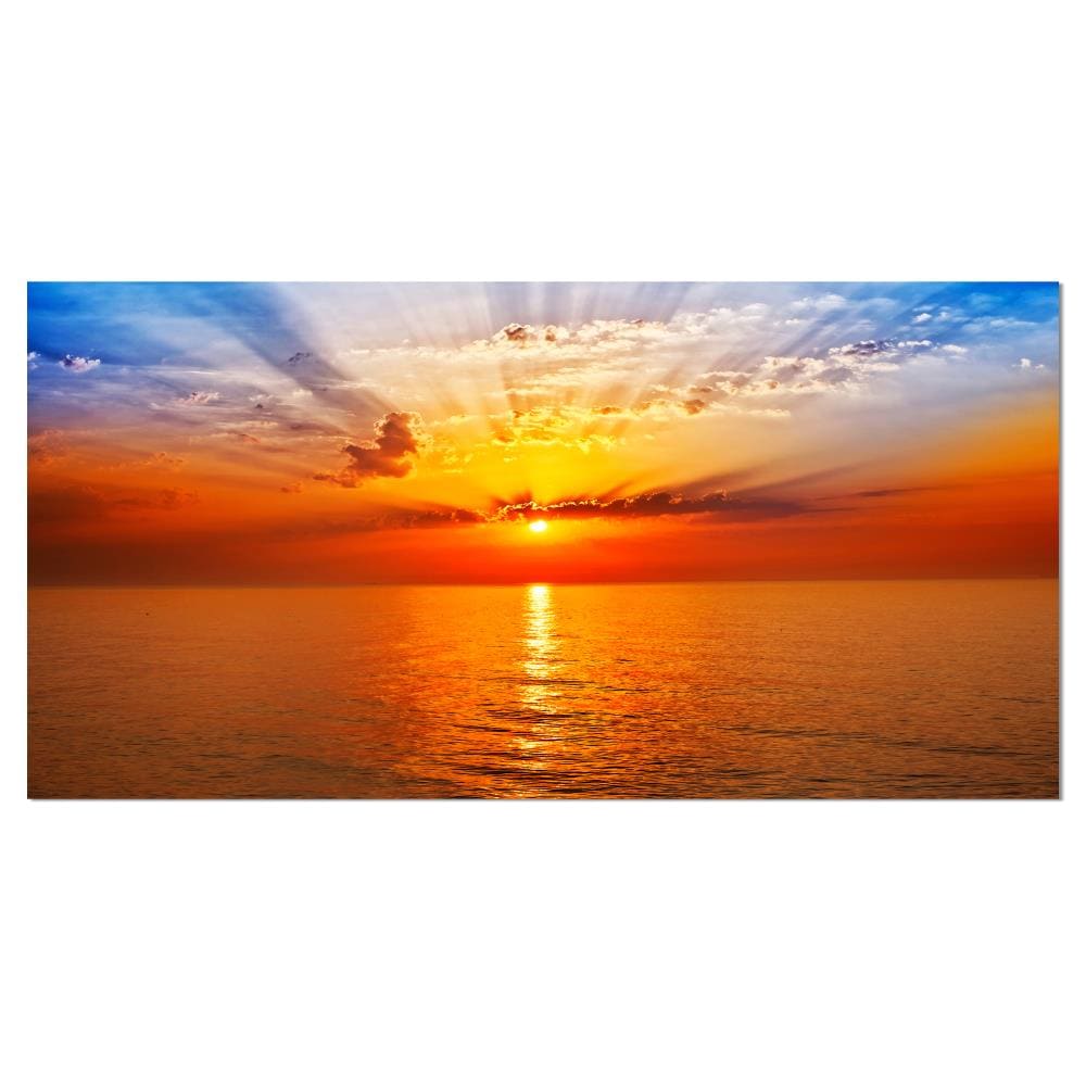 Designart 20-Inches H x 40-Inches W Coastal Canvas Print #PT10054-40-20