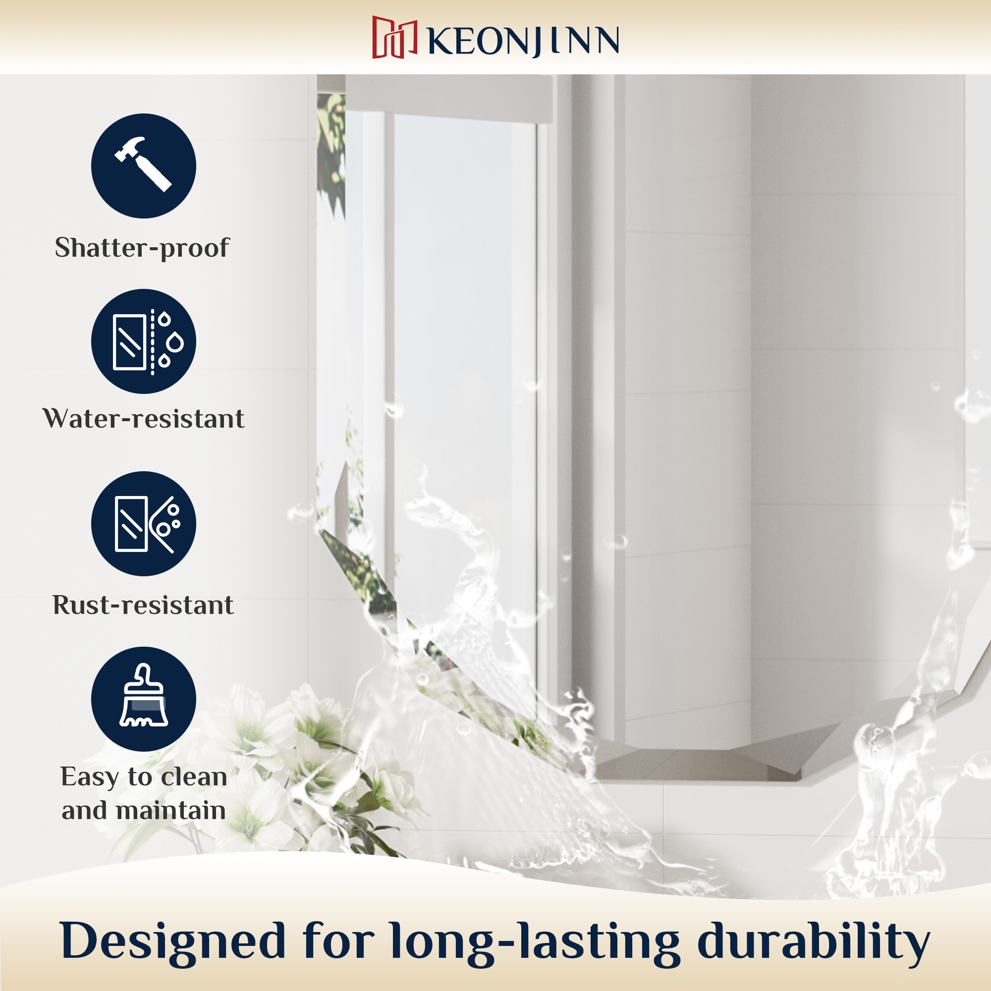 Keonjinn LW-XBJ-TY-7691 Decor-Mirrors - View #4