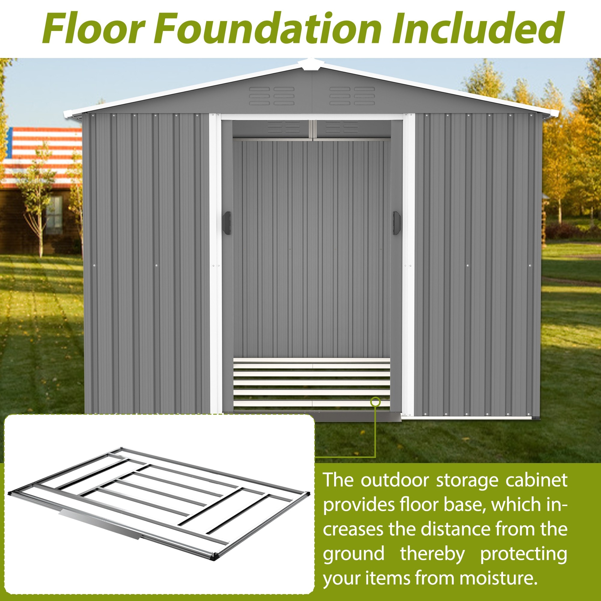 ToolCat BZ-3-147-SN Metal-Storage-Buildings-Sheds - View #4