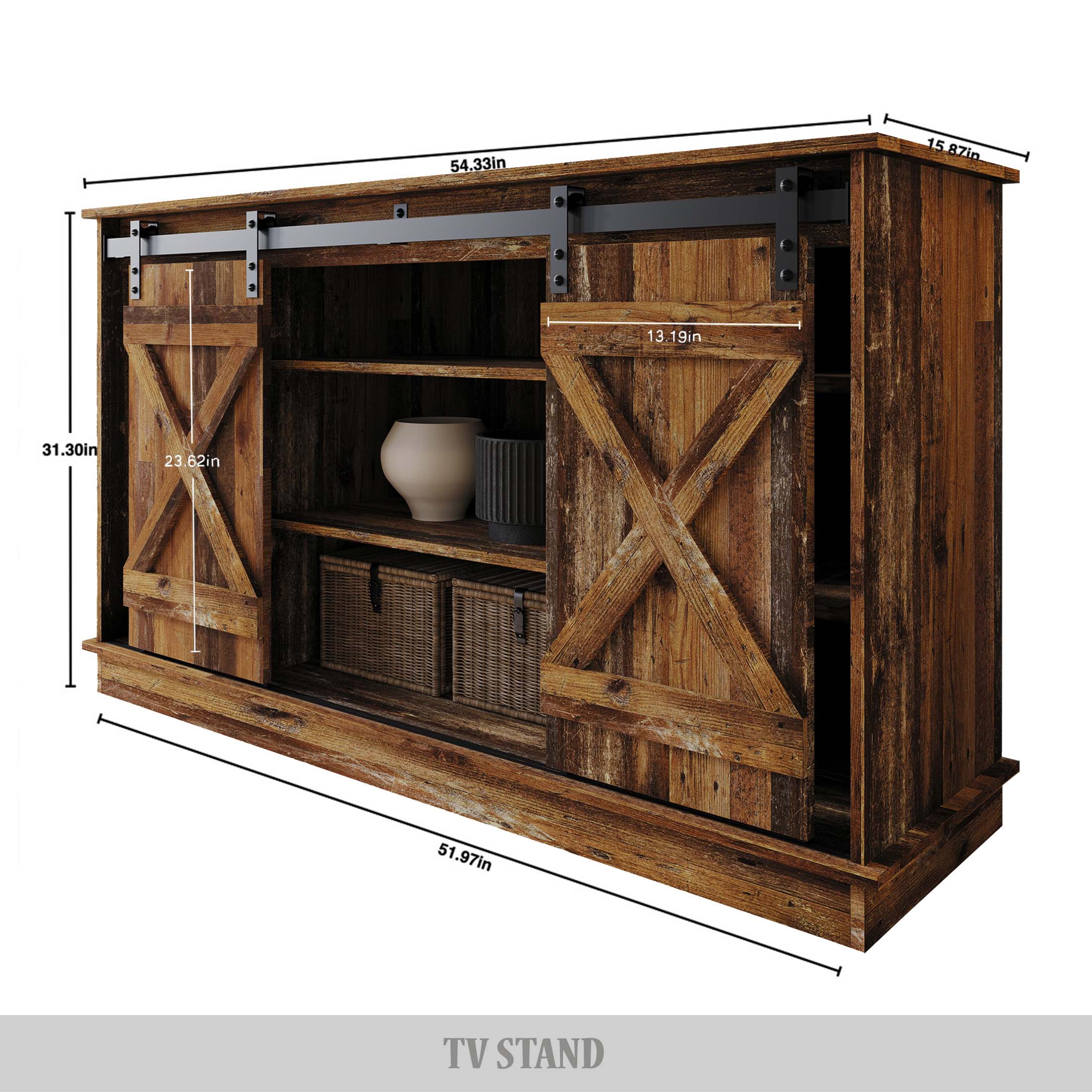CasePiece C7030TV-WN Tv-Stands - View #7