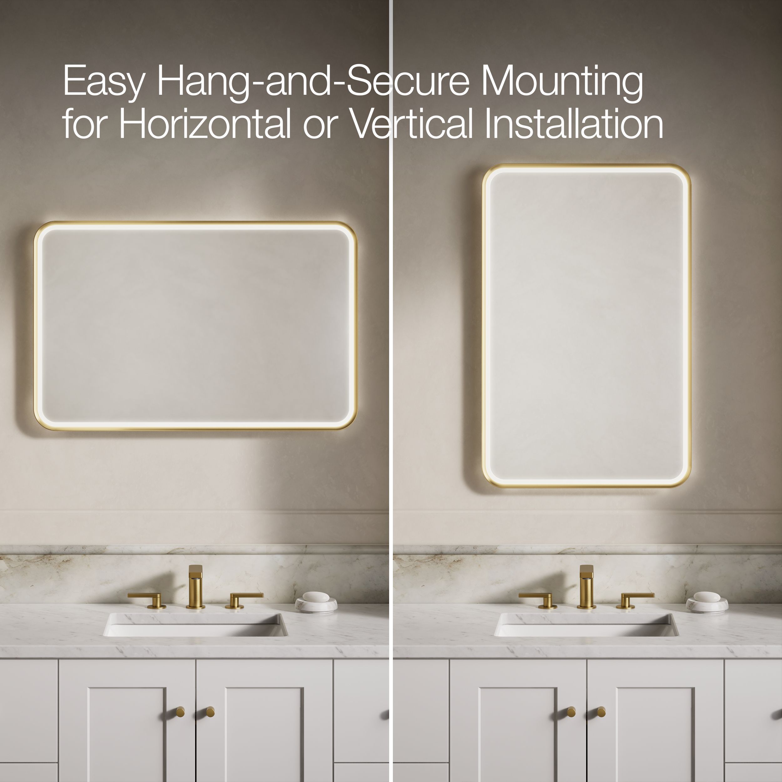 KOHLER 38023-DLM-BGL Framed-Bath-Mirrors - View #4