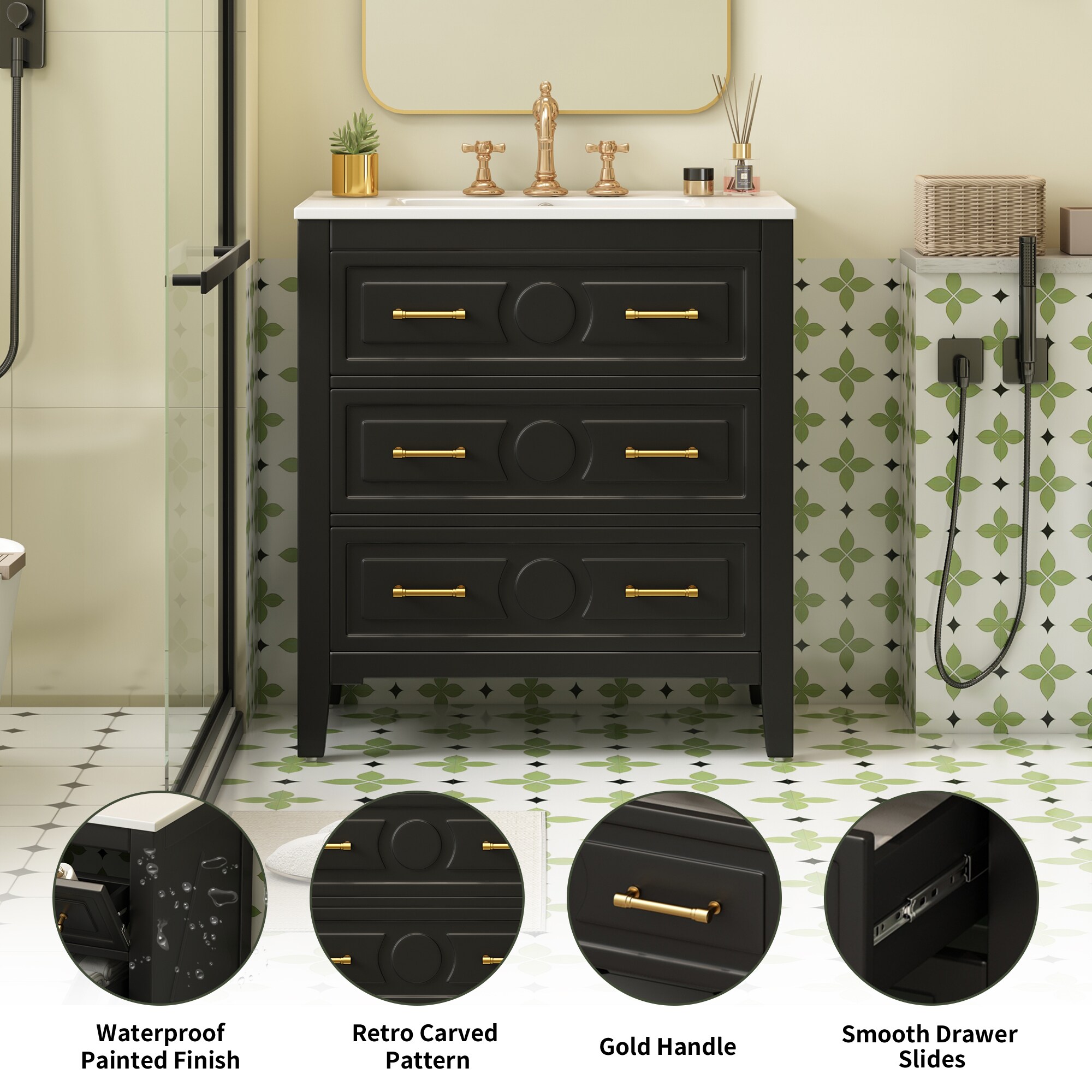 LOVMOR SF-L-N710P246209B Bath-Vanity-Combo - View #5