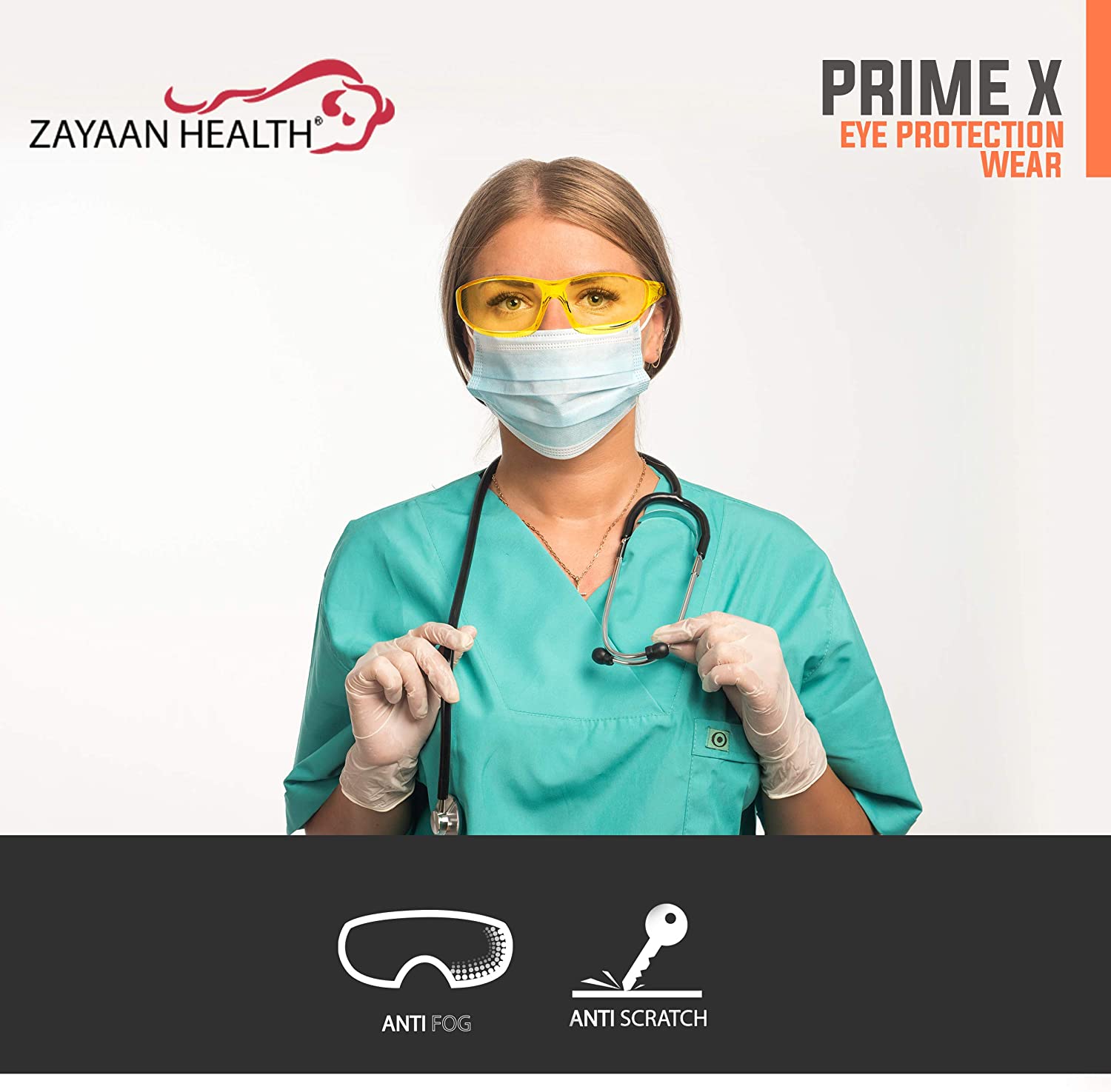 BISON LIFE ZH-PRXSG-ABLBKT-14-2 Protective-Eye-Wear - View #4