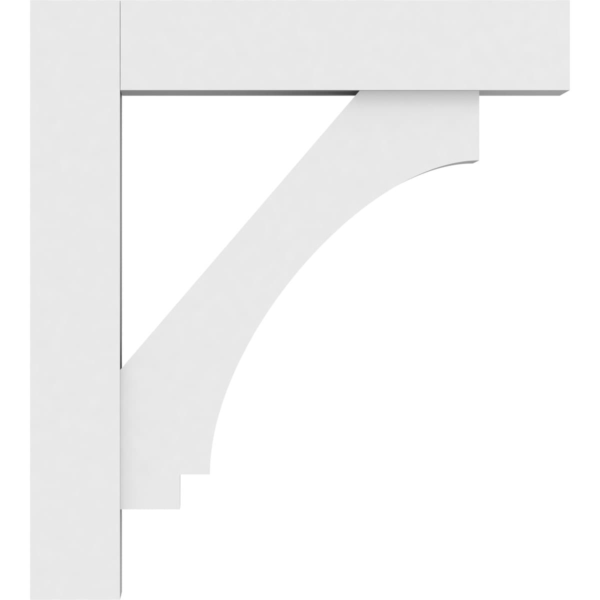 Ekena Millwork BKTP03X20X20IMP05 Exterior-Brackets-Braces - View #3