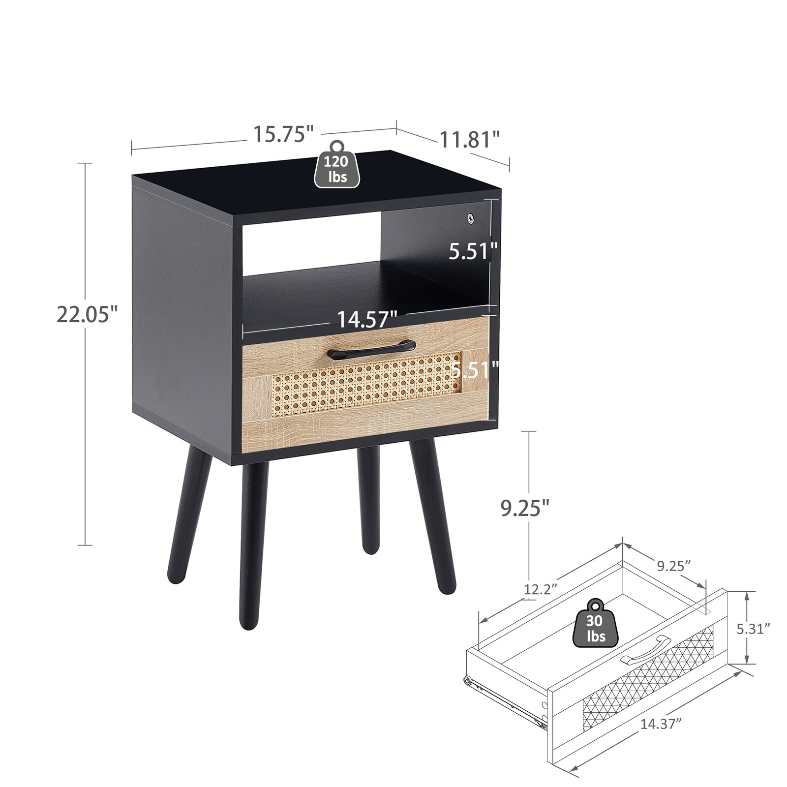 Horizons Prime LJW103950 End-Tables - View #3