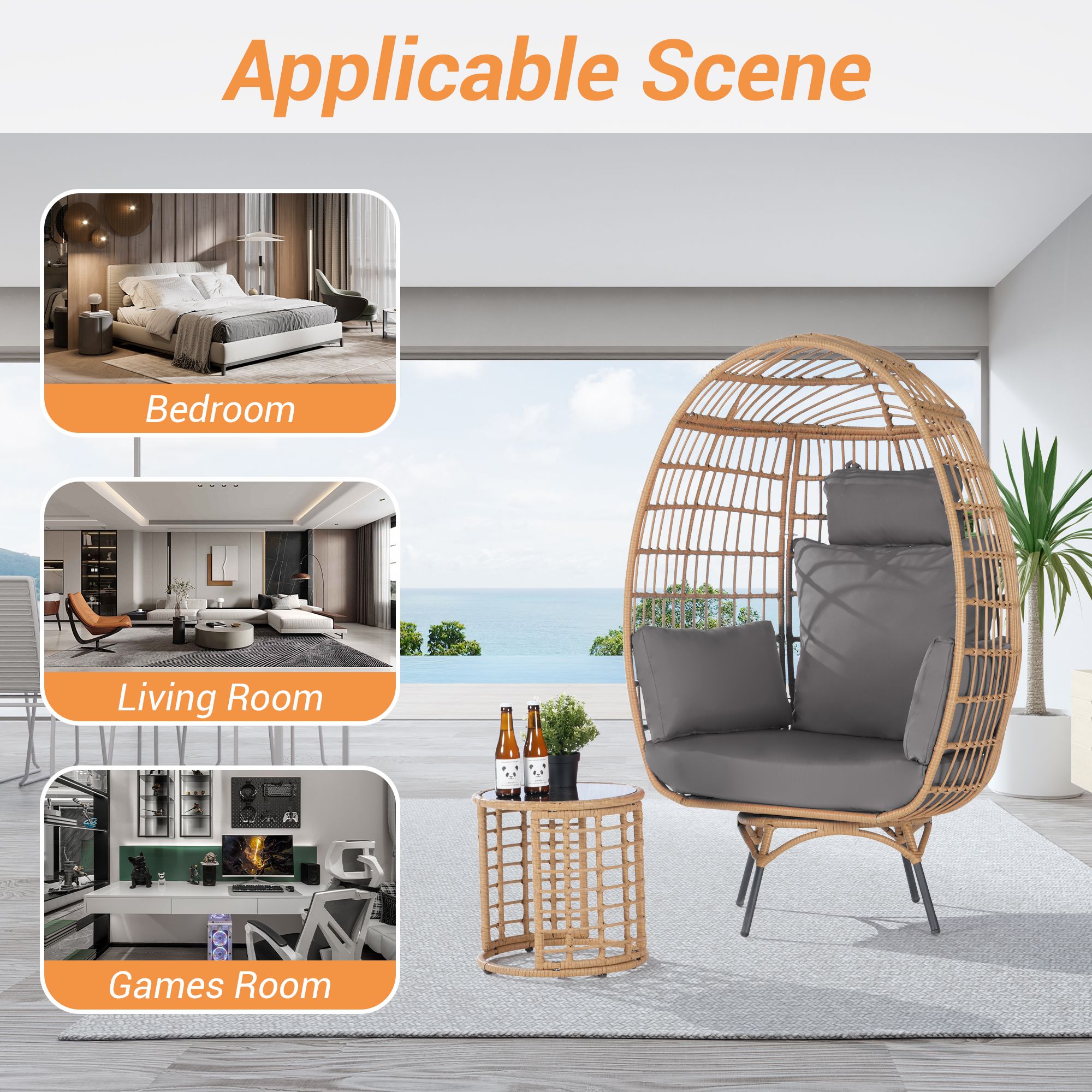 SANSTAR L-RJDC68GY-BB Patio-Chairs - View #9