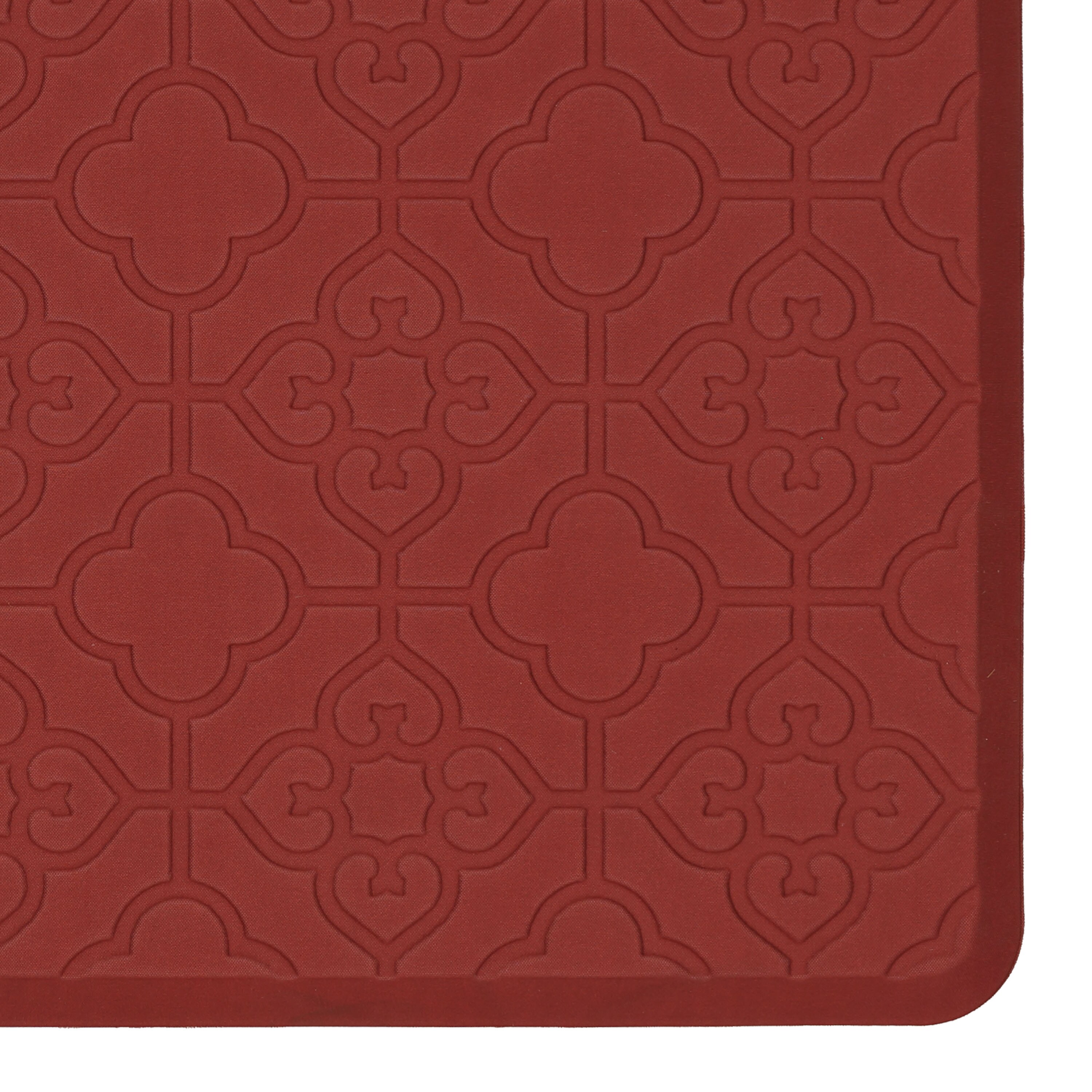 Mohawk Home Anti Fatigue Mats 2-1/2-ft x 1-1/2-ft Red Rectangular Indoor Anti-Fatigue Mat