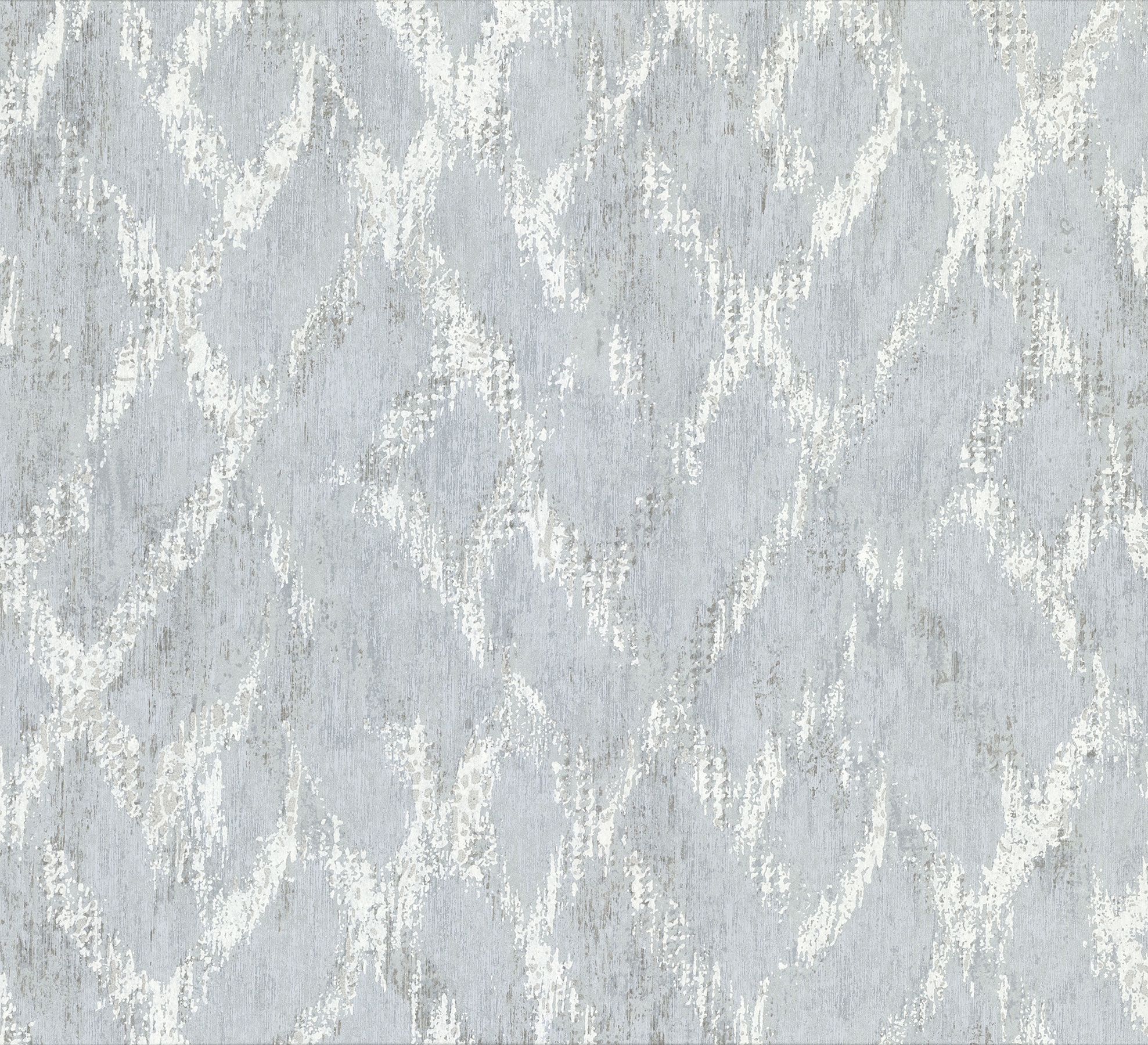 Brewster 2909-SH-13045 Riva 57.8-Sq. Feet Silver Non-woven Geometric Unpasted Wallpaper