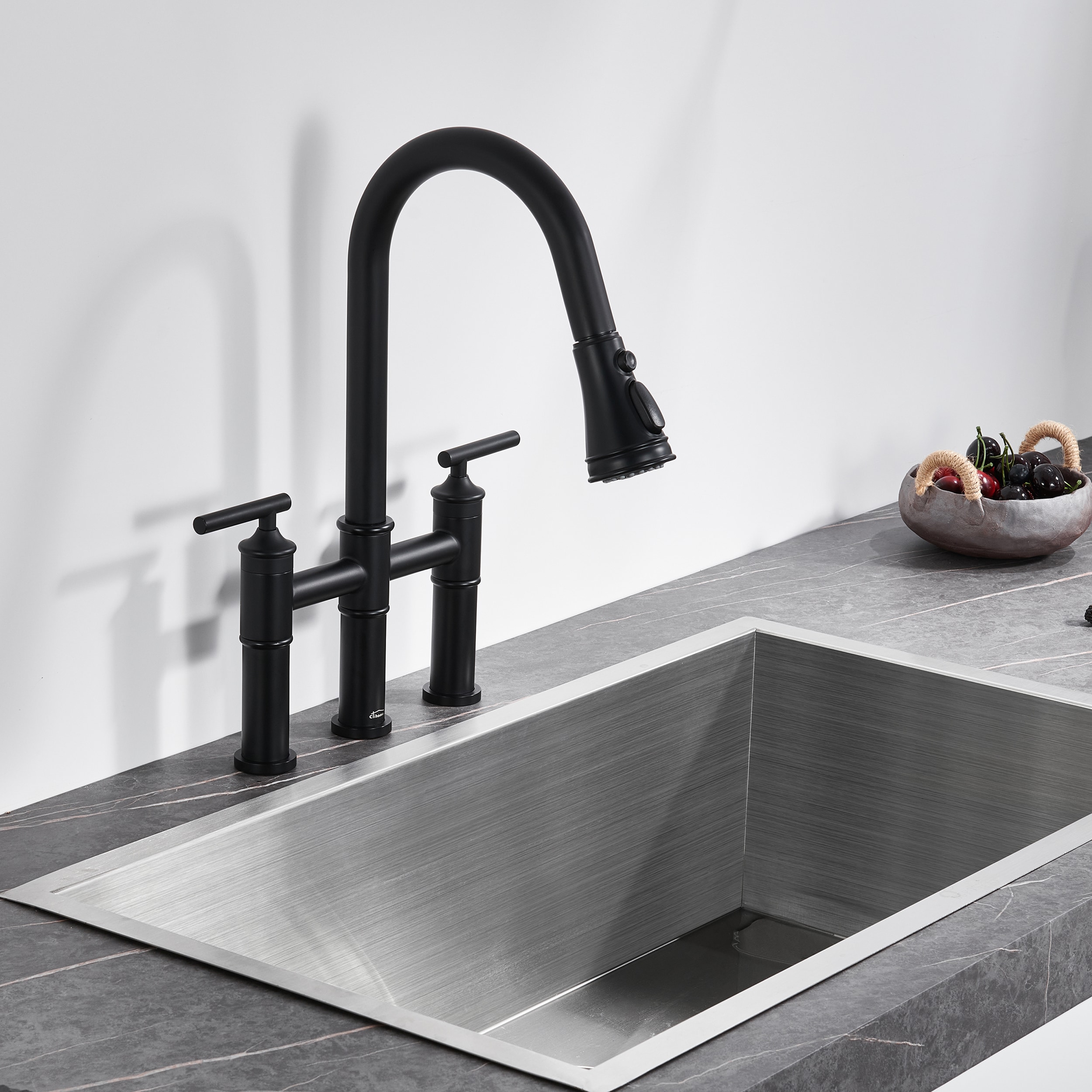 Mondawe OR-SP02MB-DG Kitchen-Faucets - View #3