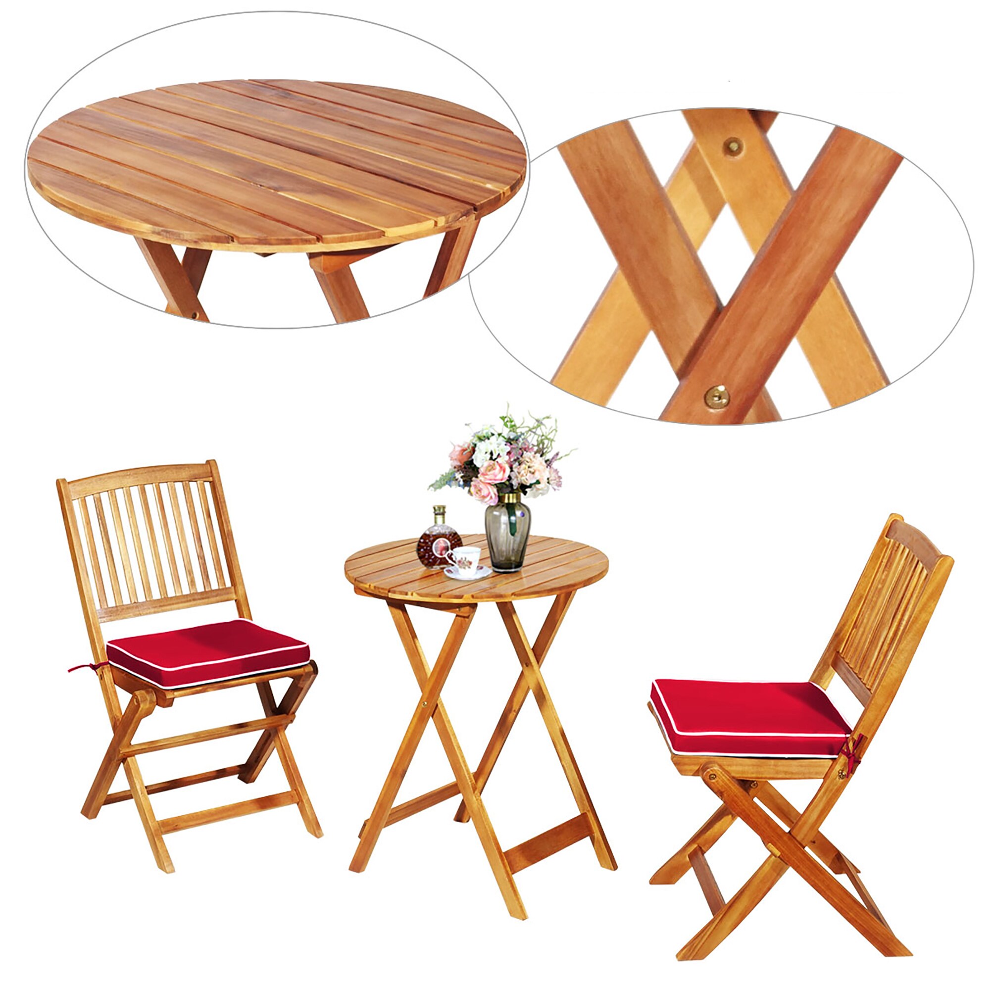 Costway HW65875RE Patio-Conversation-Sets - View #4