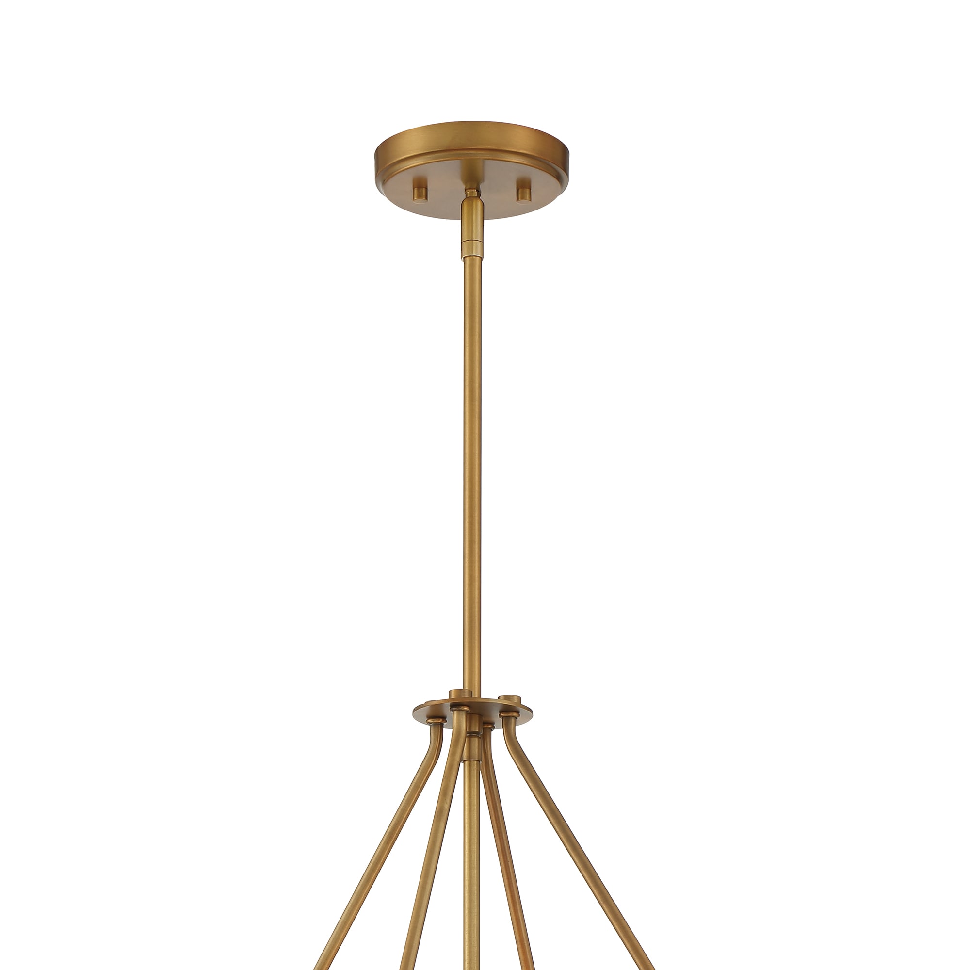 Erba Urban Slate 24" Brass Drum Pendant Light for Indoor/Outdoor