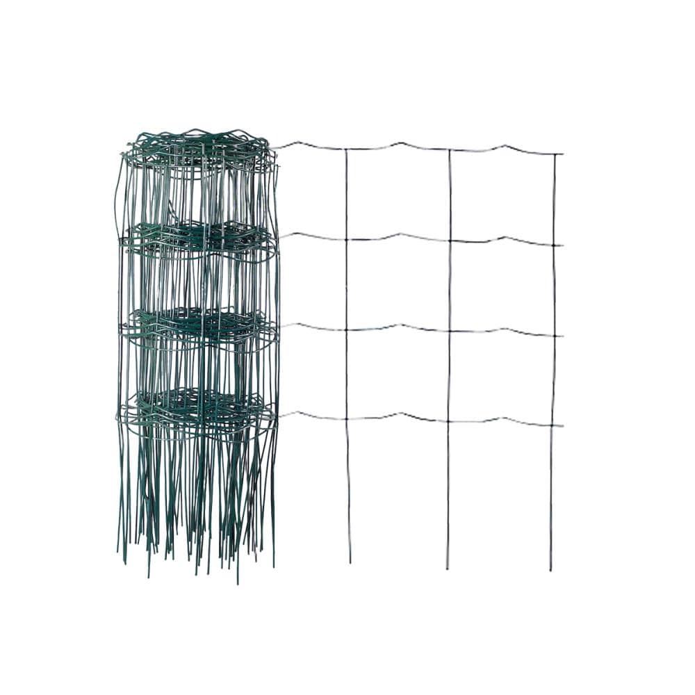 GARDEN CRAFT 381420S 0.12-in x 240-in x 14-in Green Metal Steel Border fencing