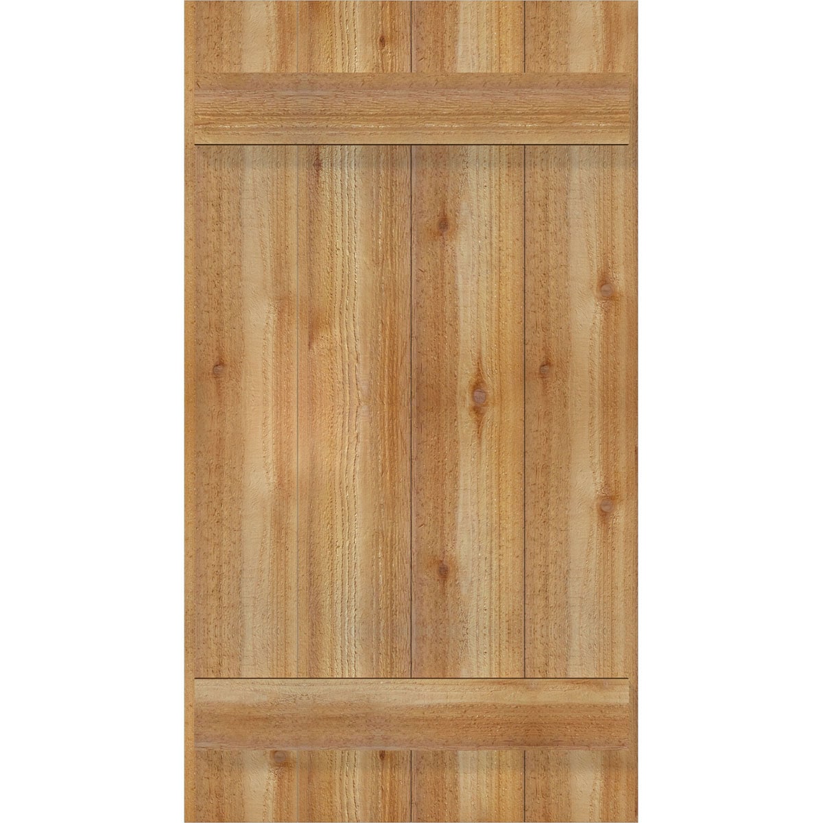 Ekena Millwork RBJ06S21X039RWR Exterior-Shutters - View #5