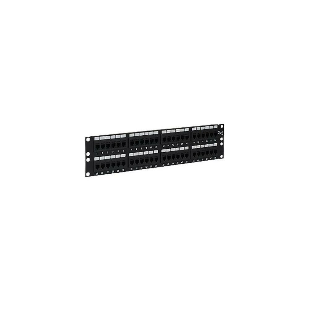 ICC TDICCICMPP48CP5 Icc -ICMPP48CP5 Patch Panel Cat 5e Feed Thru 48 Port 2rms