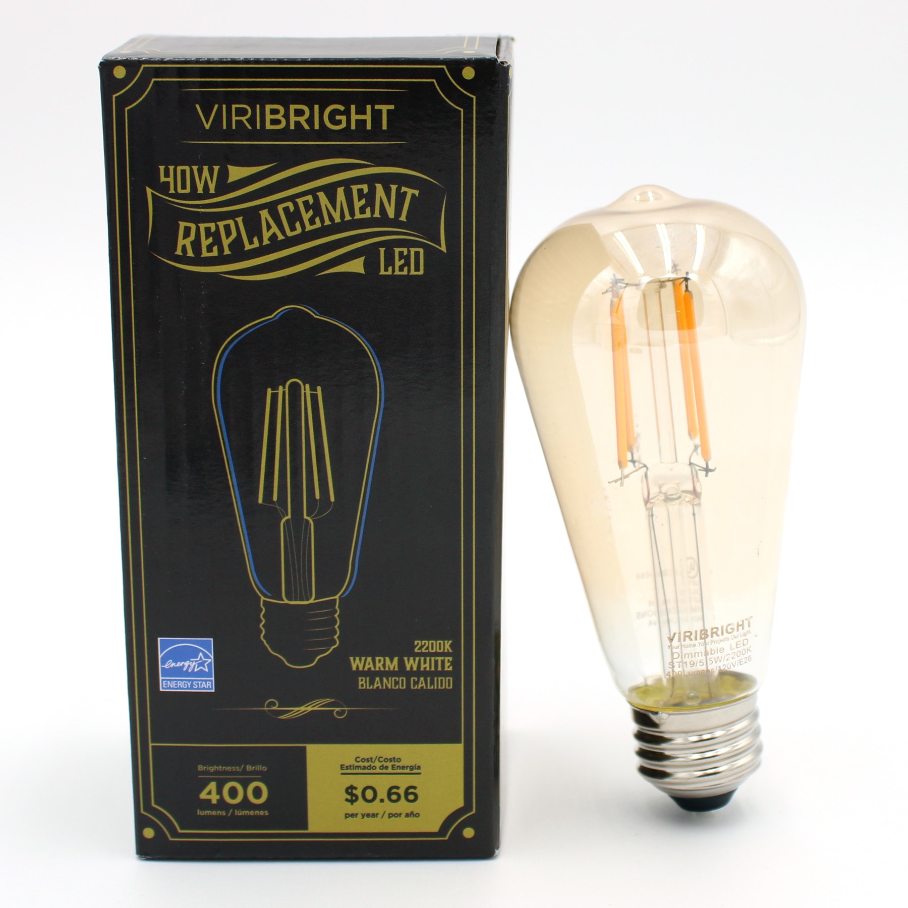 Viribright Lighting 641350-12SC Dec-Led-Light-Bulbs - View #2