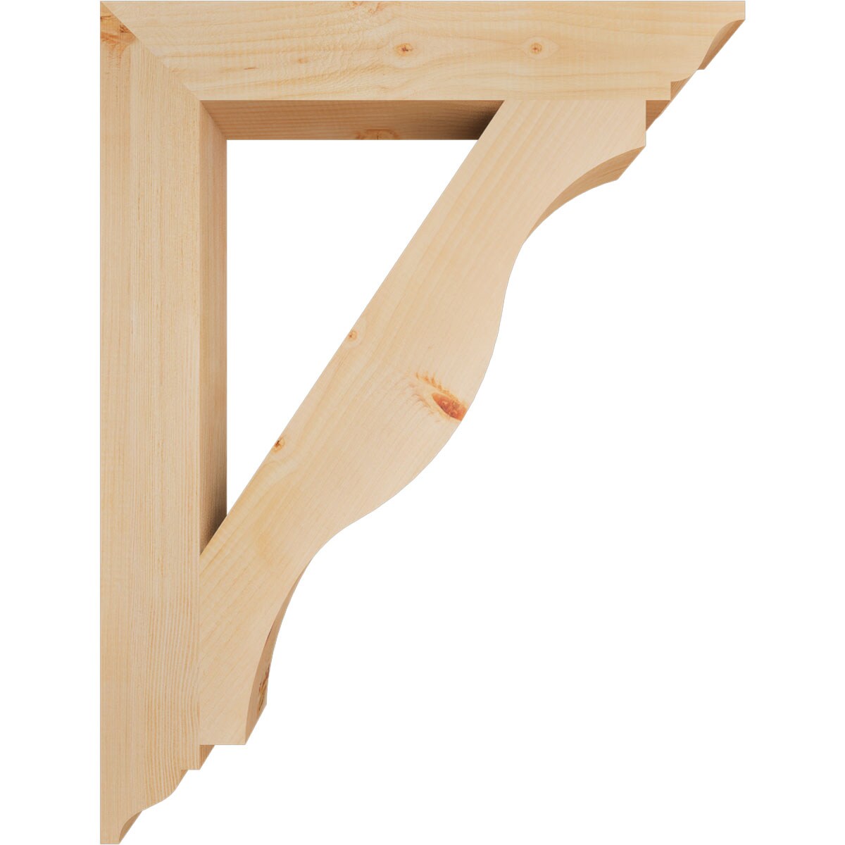 Ekena Millwork BKT04X26X34FST01SDF Exterior-Brackets-Braces - View #3