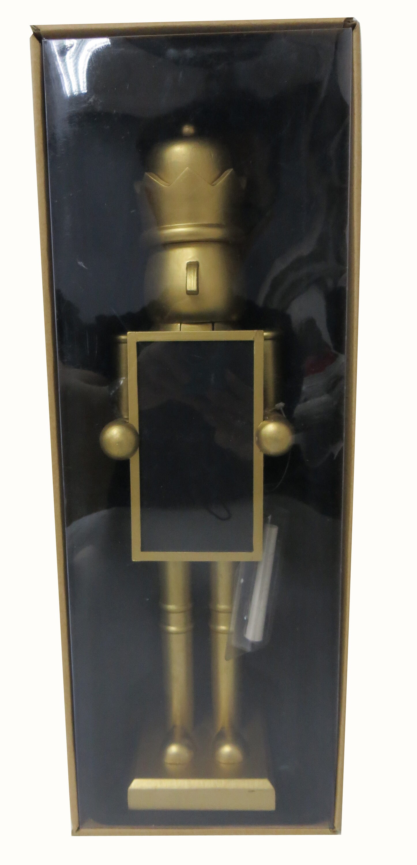 allen + roth 682406A 17.7-in Figurine Nutcracker Christmas Decor