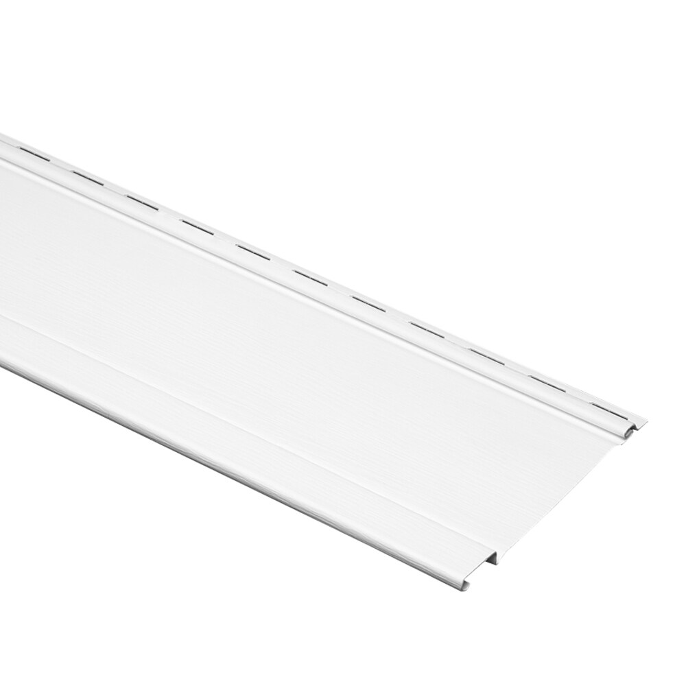 Georgia-Pacific 118499 Board and Batten Vinyl Siding Sample White 24-in