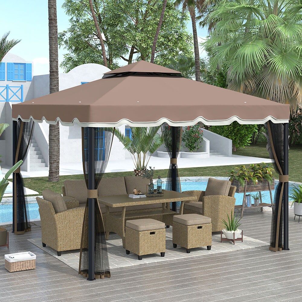 Sunrinx MG30-45-HW Wood-Resin-Gazebos - View #10