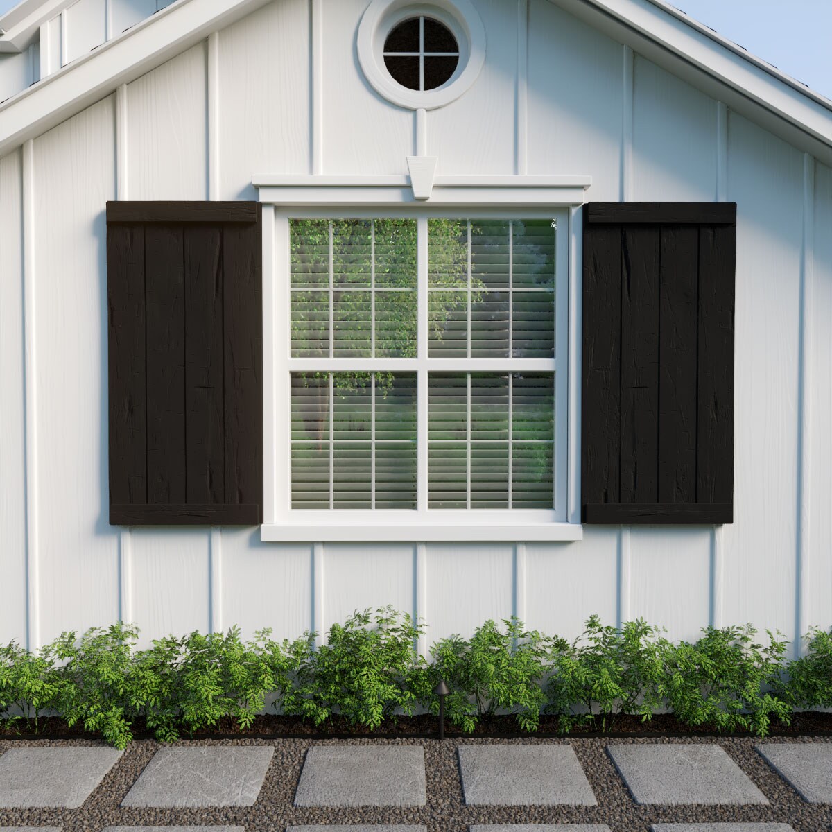 Ekena Millwork SHUBJE22X26HHPR Exterior-Shutters - View #8
