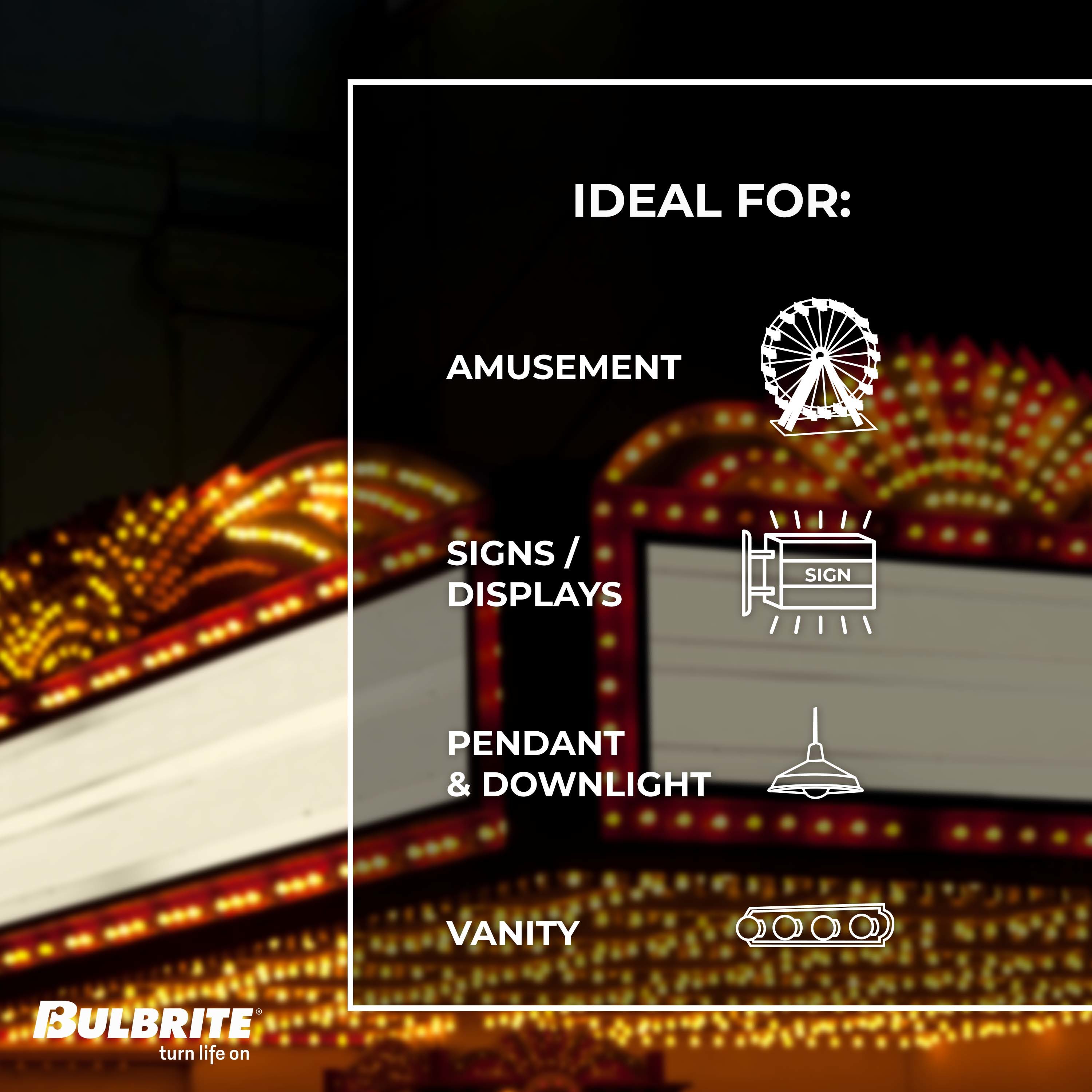 Bulbrite 861021 Dec-Led-Light-Bulbs - View #5
