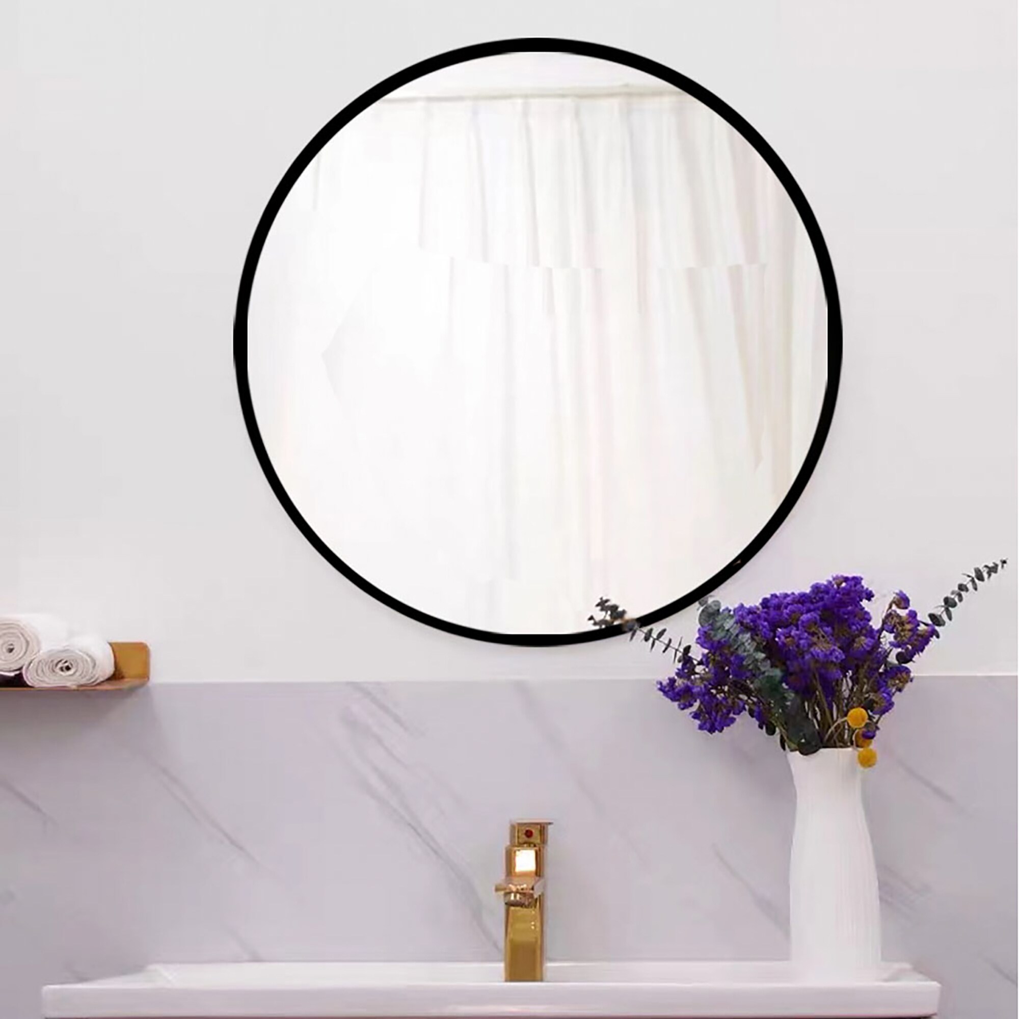 WELLFOR ALMR-17 Framed-Bath-Mirrors - View #2