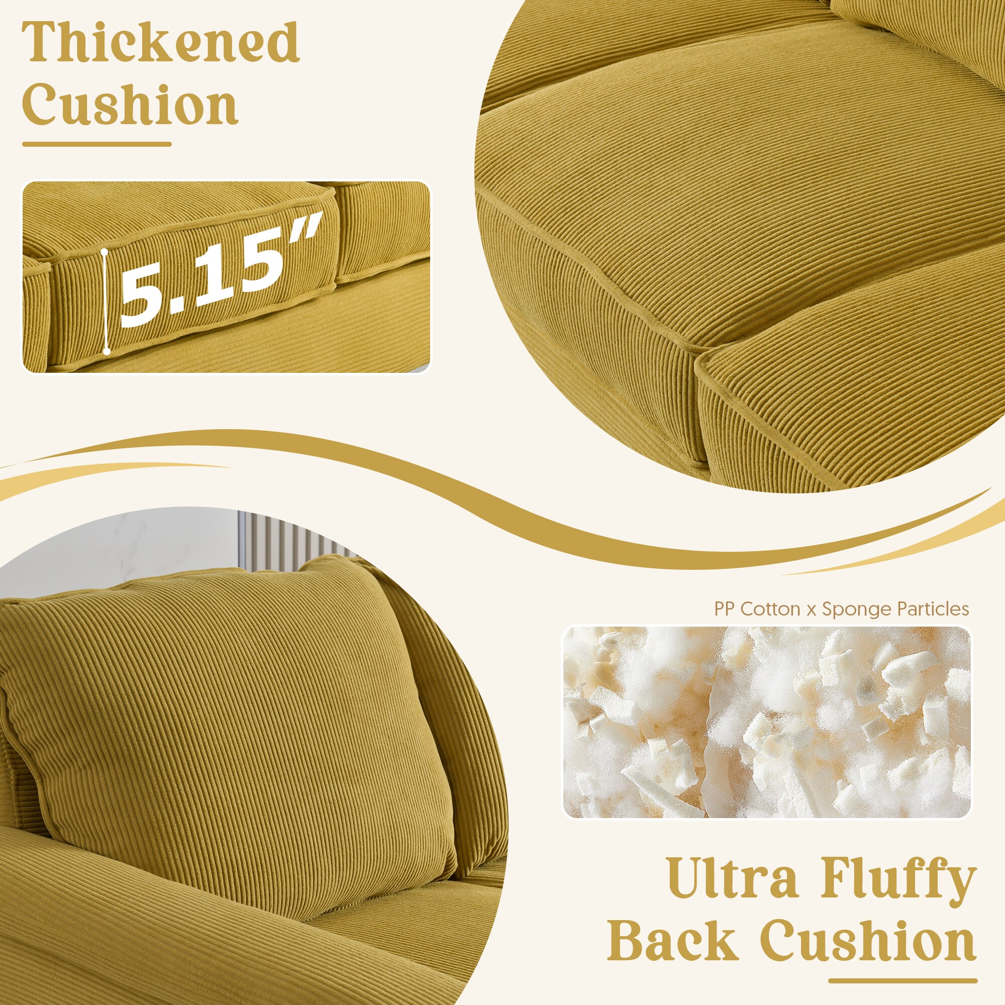 weaxty HMBGLS600 Sofas-Loveseats - View #4