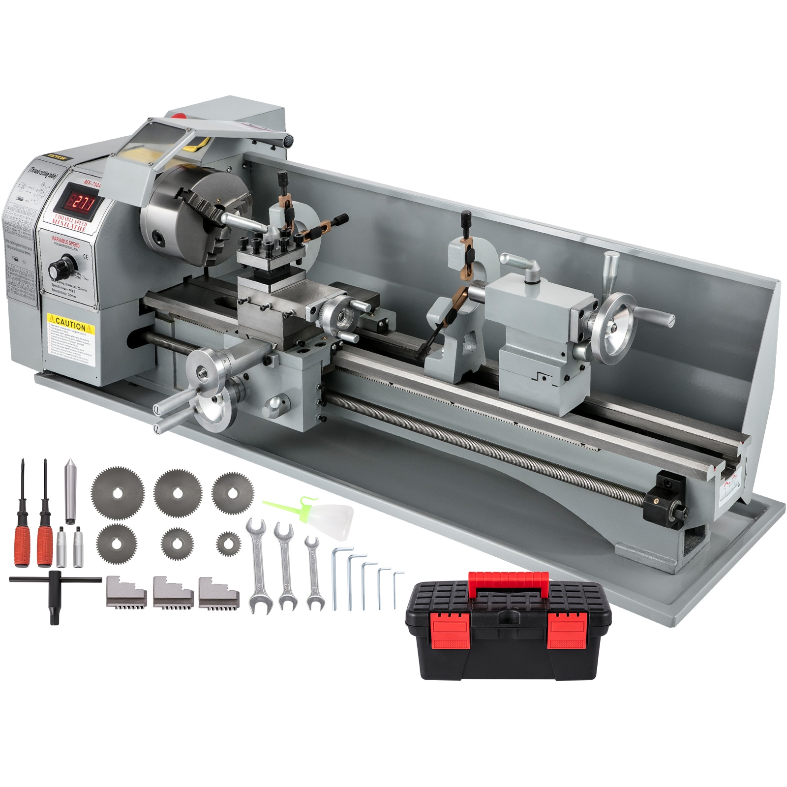 SVOPES 8.7-Inches x 29.5-Inches Variable Speed Wood Lathe #SVOPESJSMNCC203778V1