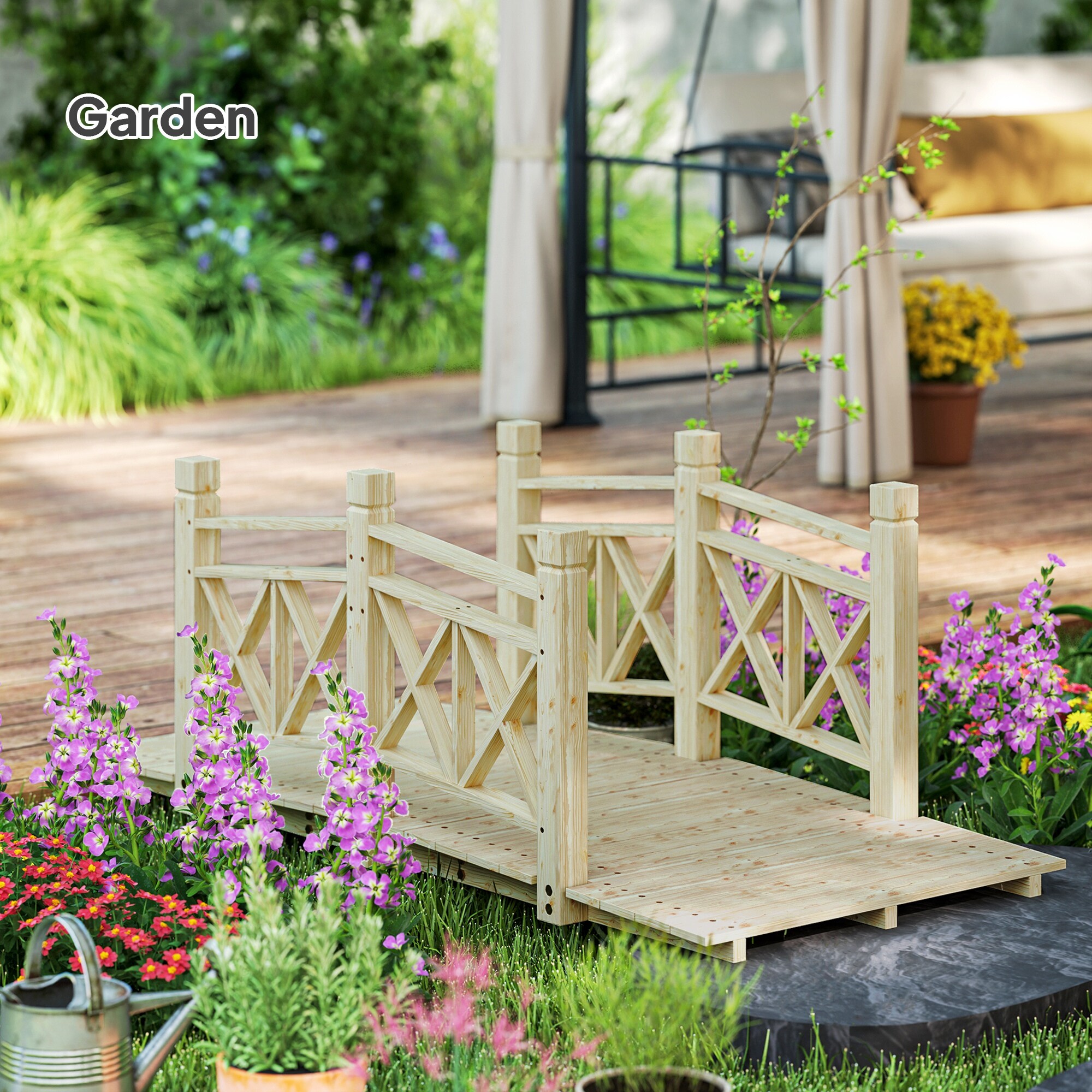 Outsunny 84J-054V00ND Garden-Bridges - View #6