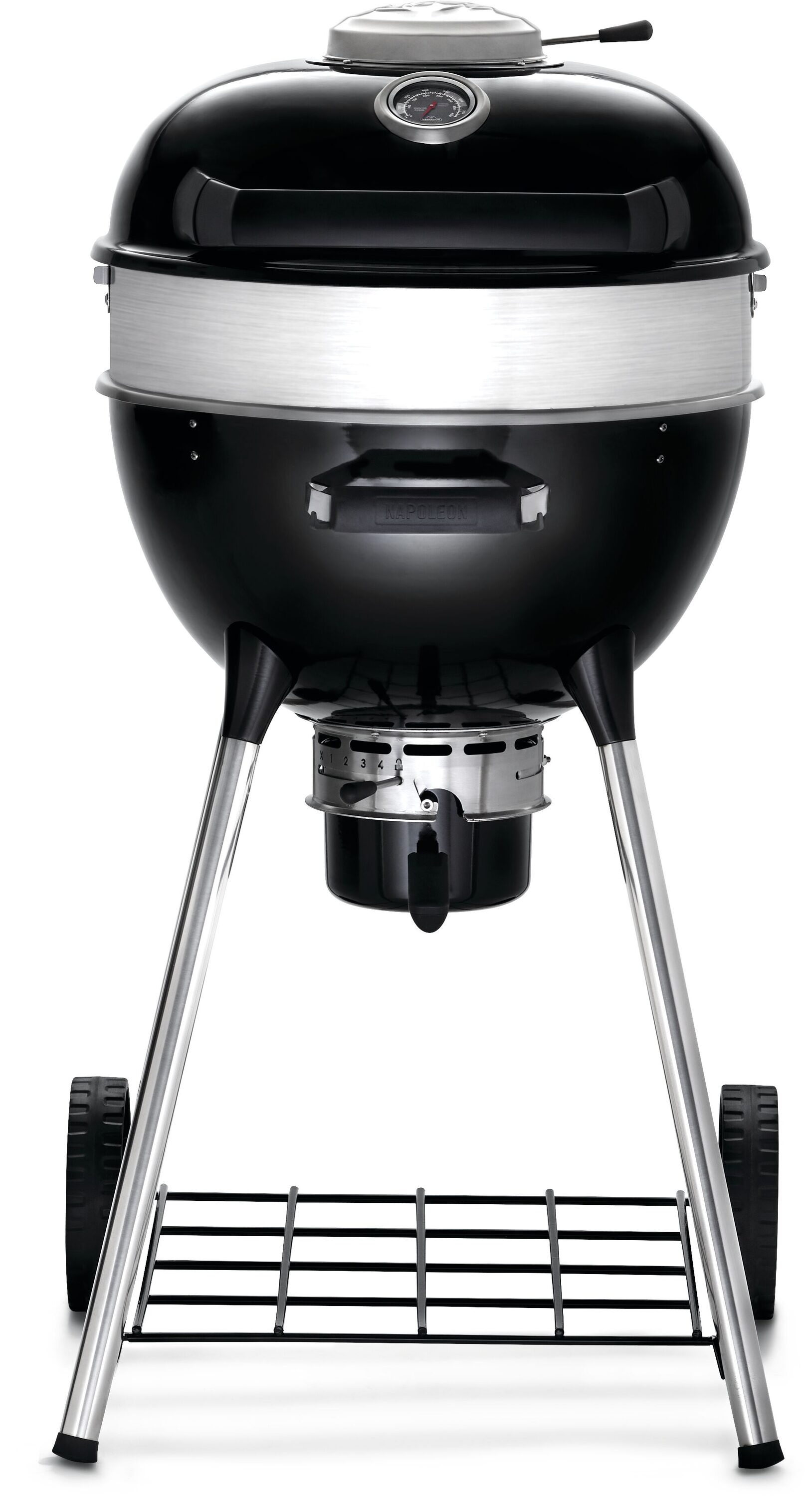 NAPOLEON PRO22 Cart Model 21.5-in W Black/Porcelain Cart Charcoal Grill PRO22K-CART-3 Sansujyuku sansujyuku.com