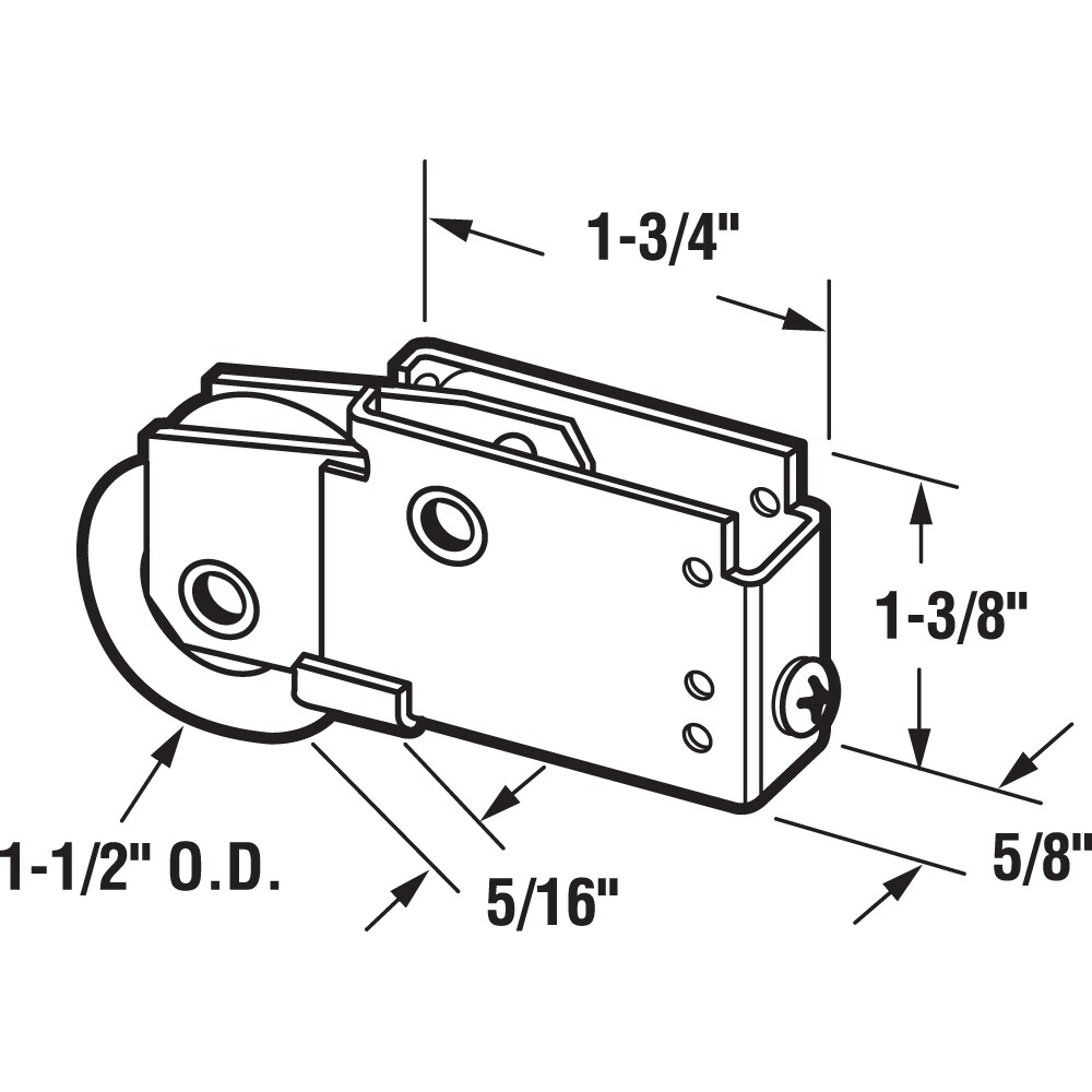 Prime-Line N 6576 Sliding-Patio-Door-Roller-Assemblies - View #2
