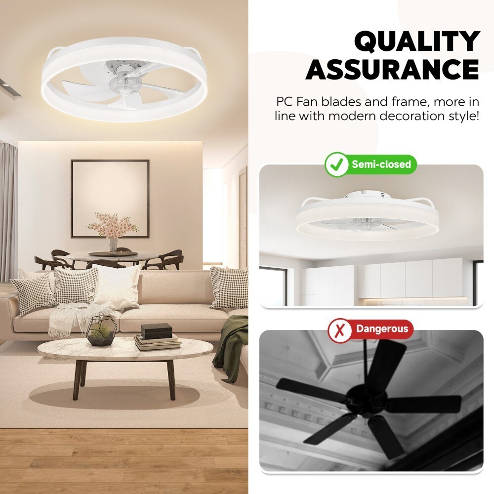 Ltemziiy A01-001F-WH Ceiling-Fans - View #5