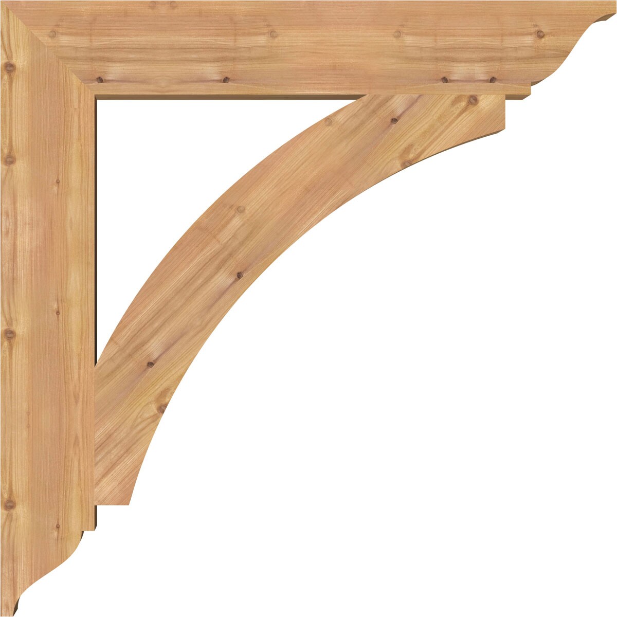 Ekena Millwork BKT06X36X36THR01SWR Exterior-Brackets-Braces - View #3