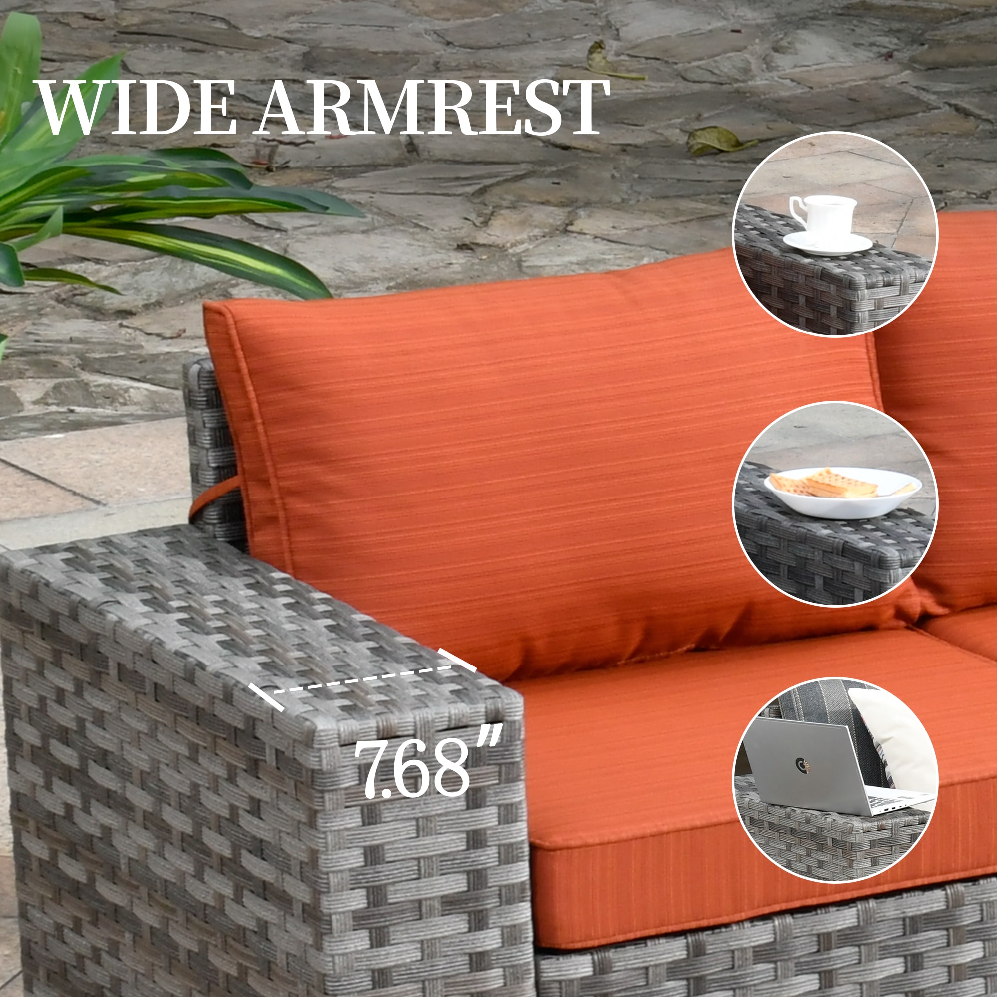 Ovios RFPKFS802 Patio-Conversation-Sets - View #2