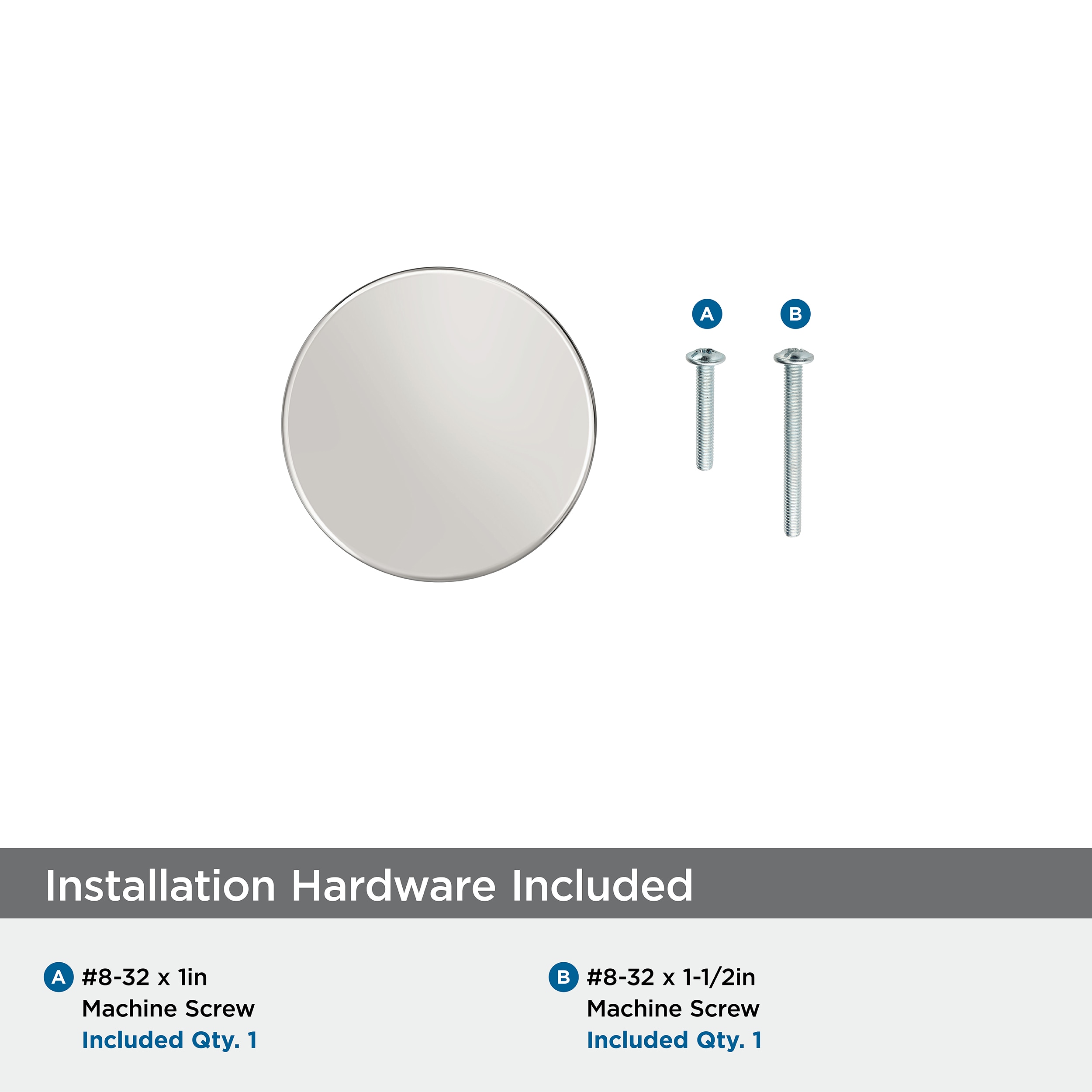 Amerock BP37492PN Cabinet-Knobs - View #3