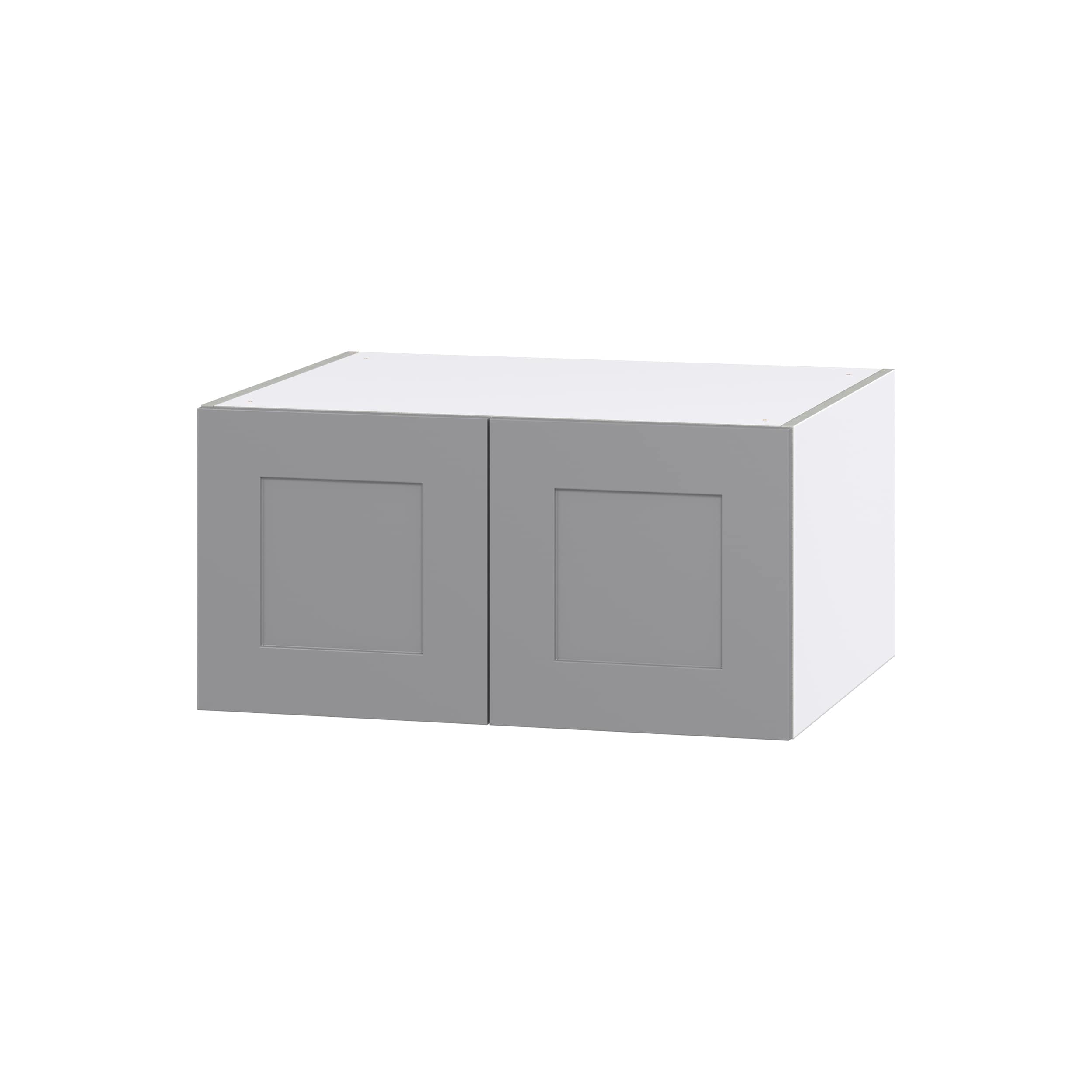 Hugo&Borg DSW301524-BM Beaumont 30-in W x 15-in H x 24-in D Slate Gray Wall Fully assembled Cabinet (Flat Panel Shaker)