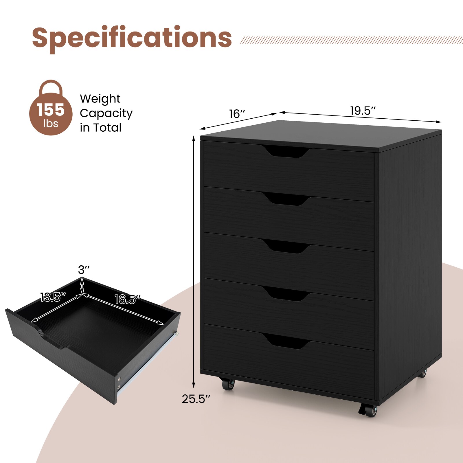 Slickblue D-CO-KB87956WH Filing-Cabinets - View #4