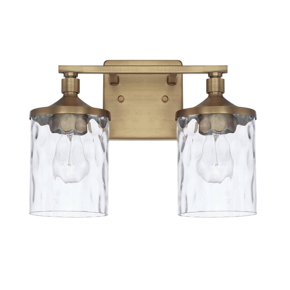  128821451 Colton 2 Light 13 Inch Wide Bathroom Vanity Light