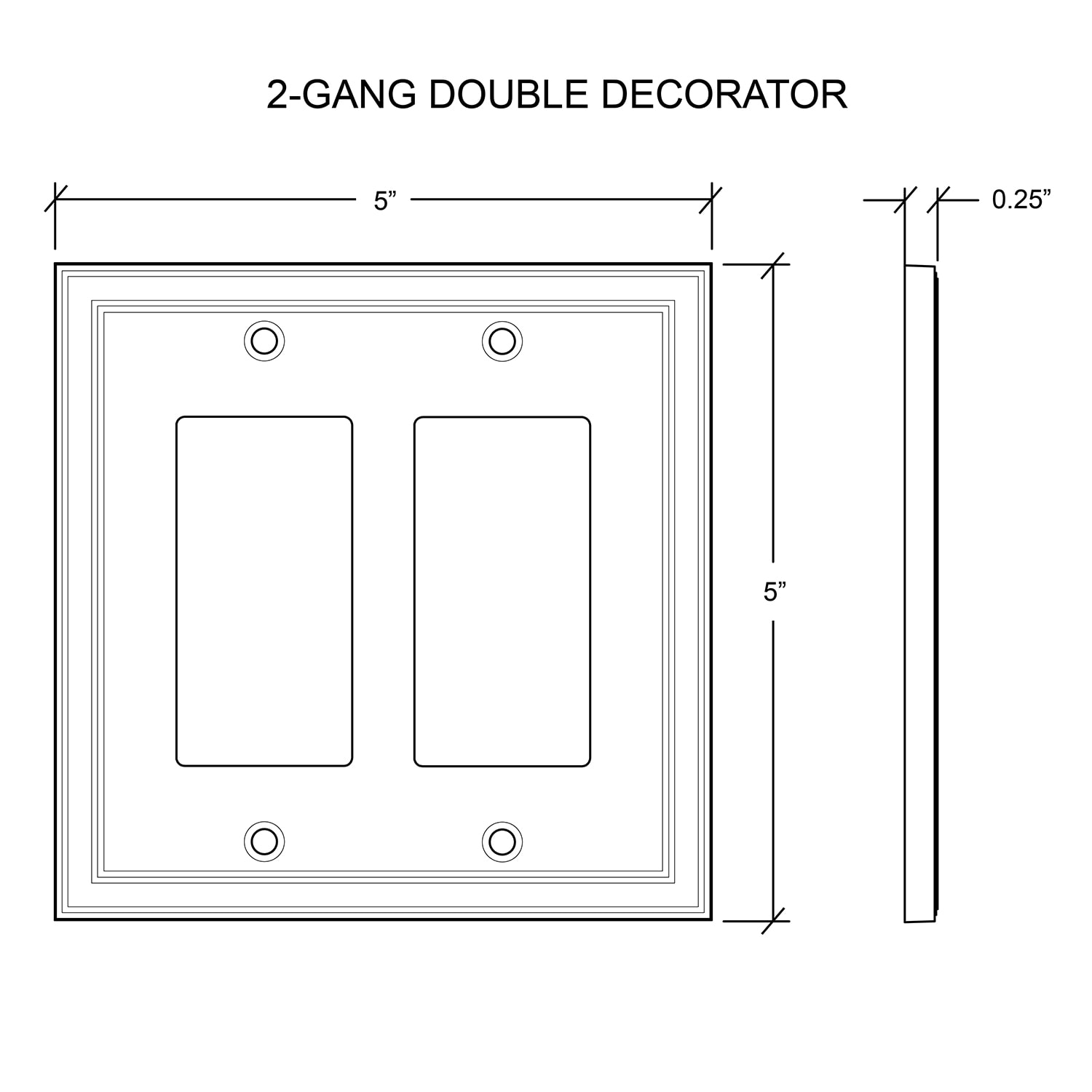 allen + roth SWP1105-18L Electrical-Wall-Plates - View #7