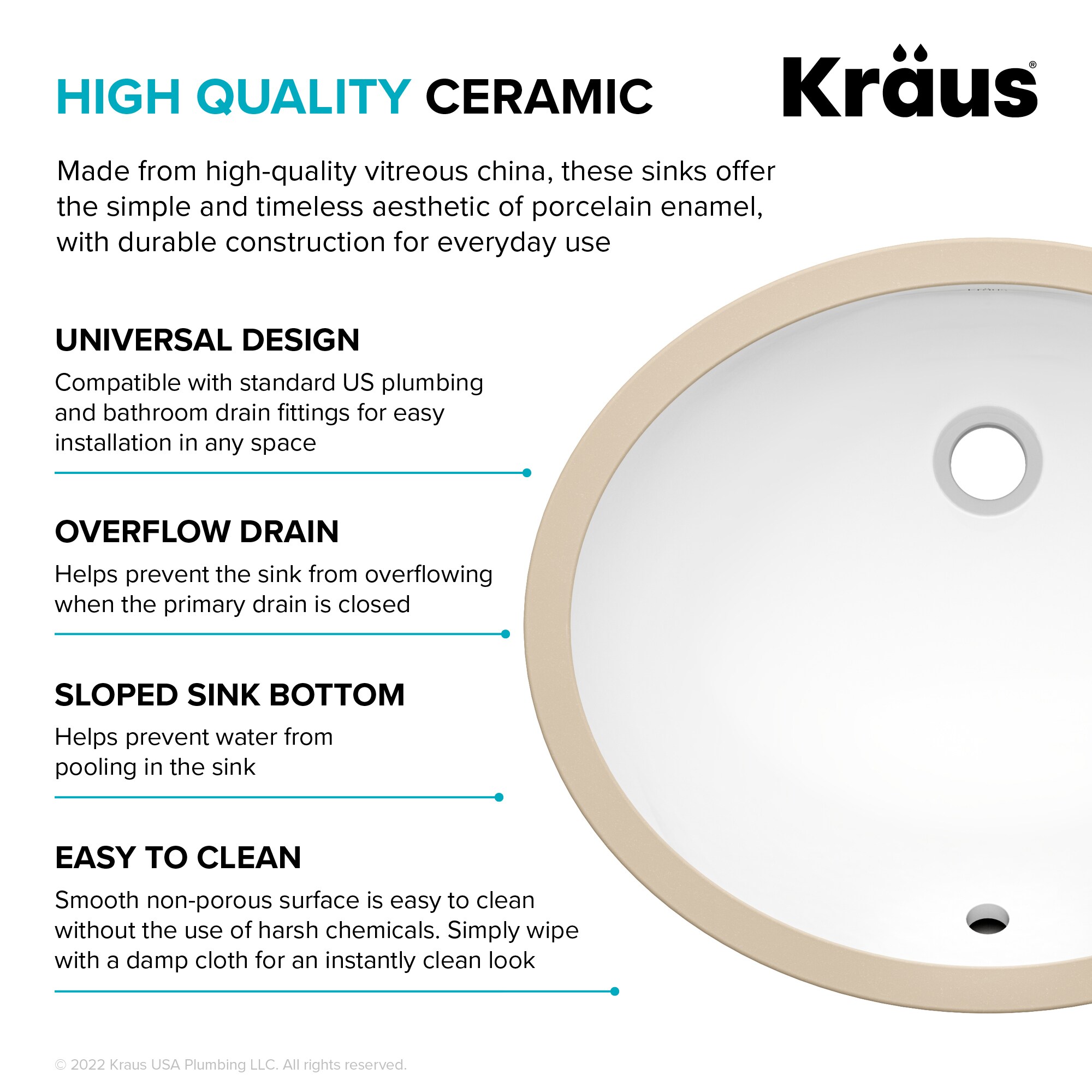 Kraus KCU-272 Bath-Sink - View #13