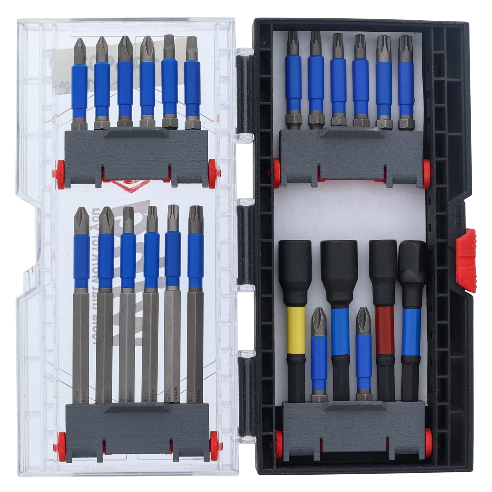 Wiha 76024 Impact Driver Bit Set 24 -Piece